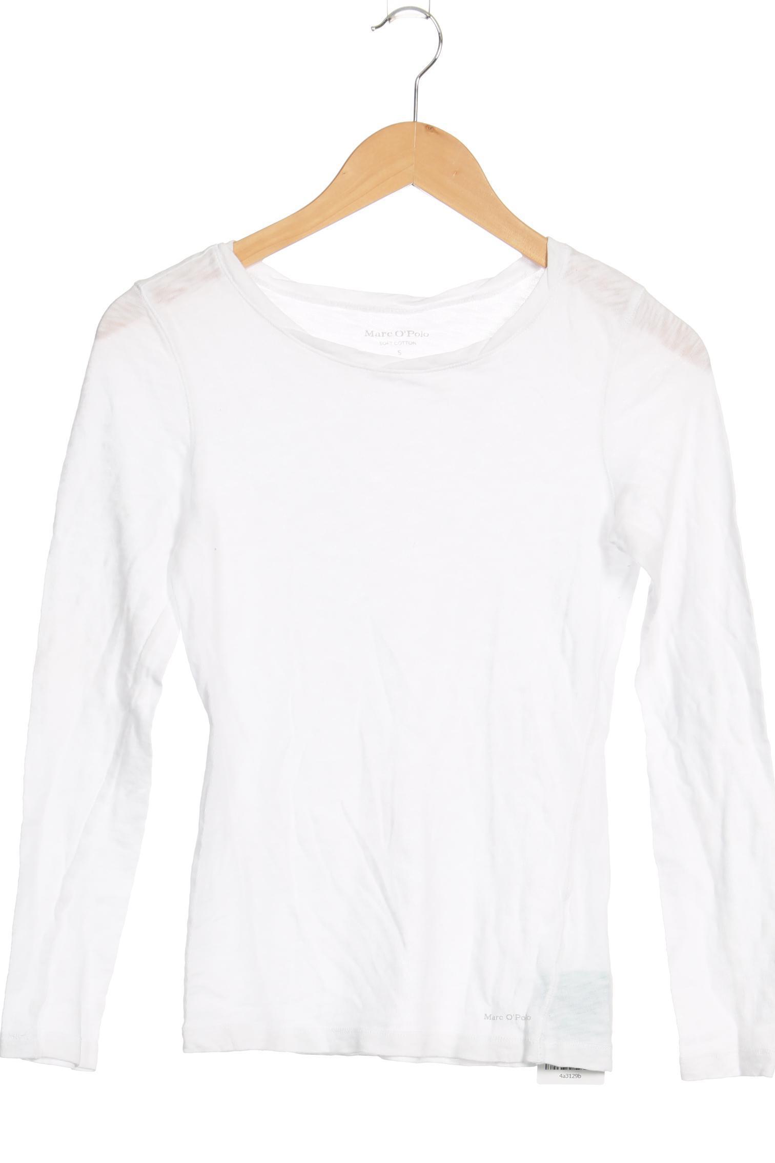 

Marc O Polo Damen Langarmshirt, weiß, Gr.