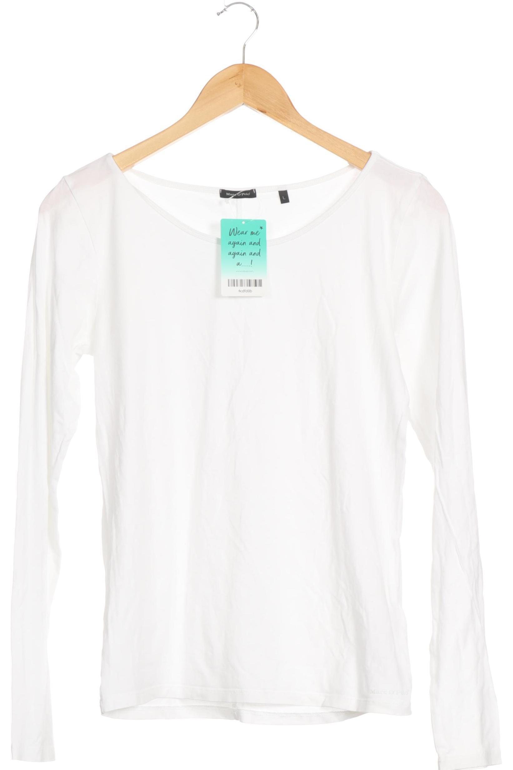 

Marc O Polo Damen Langarmshirt, weiß, Gr.