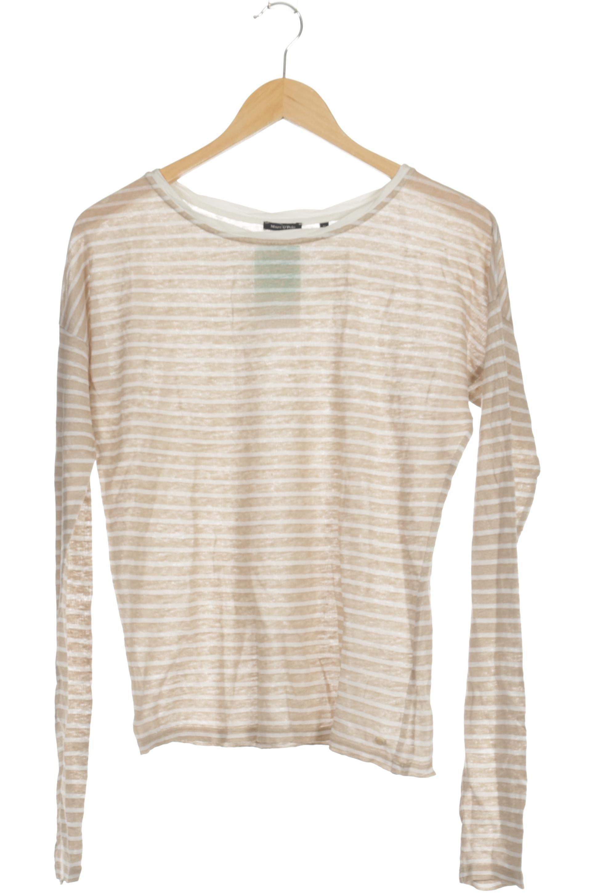 

Marc O Polo Damen Langarmshirt, beige, Gr.