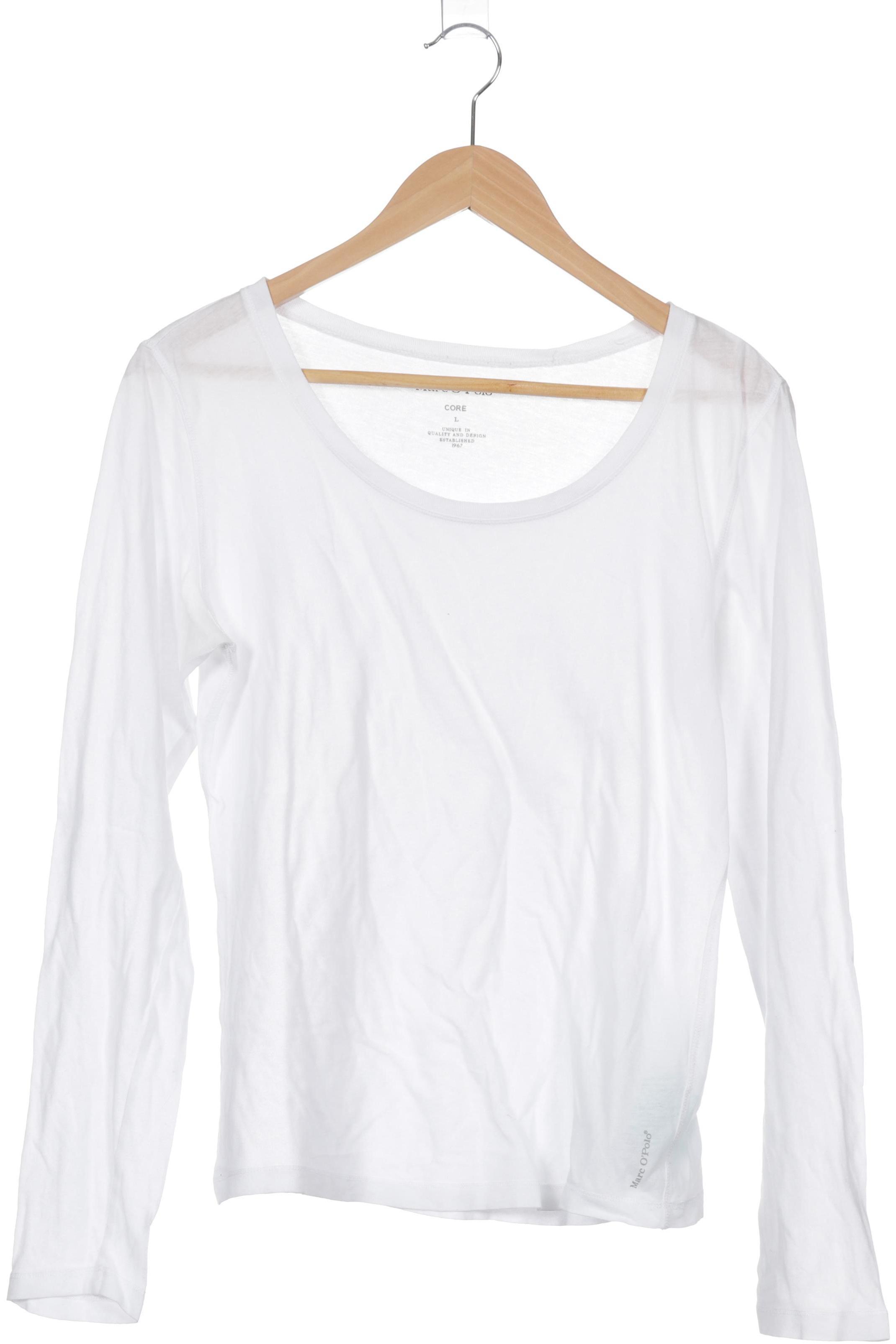 

Marc O Polo Damen Langarmshirt, weiß, Gr.