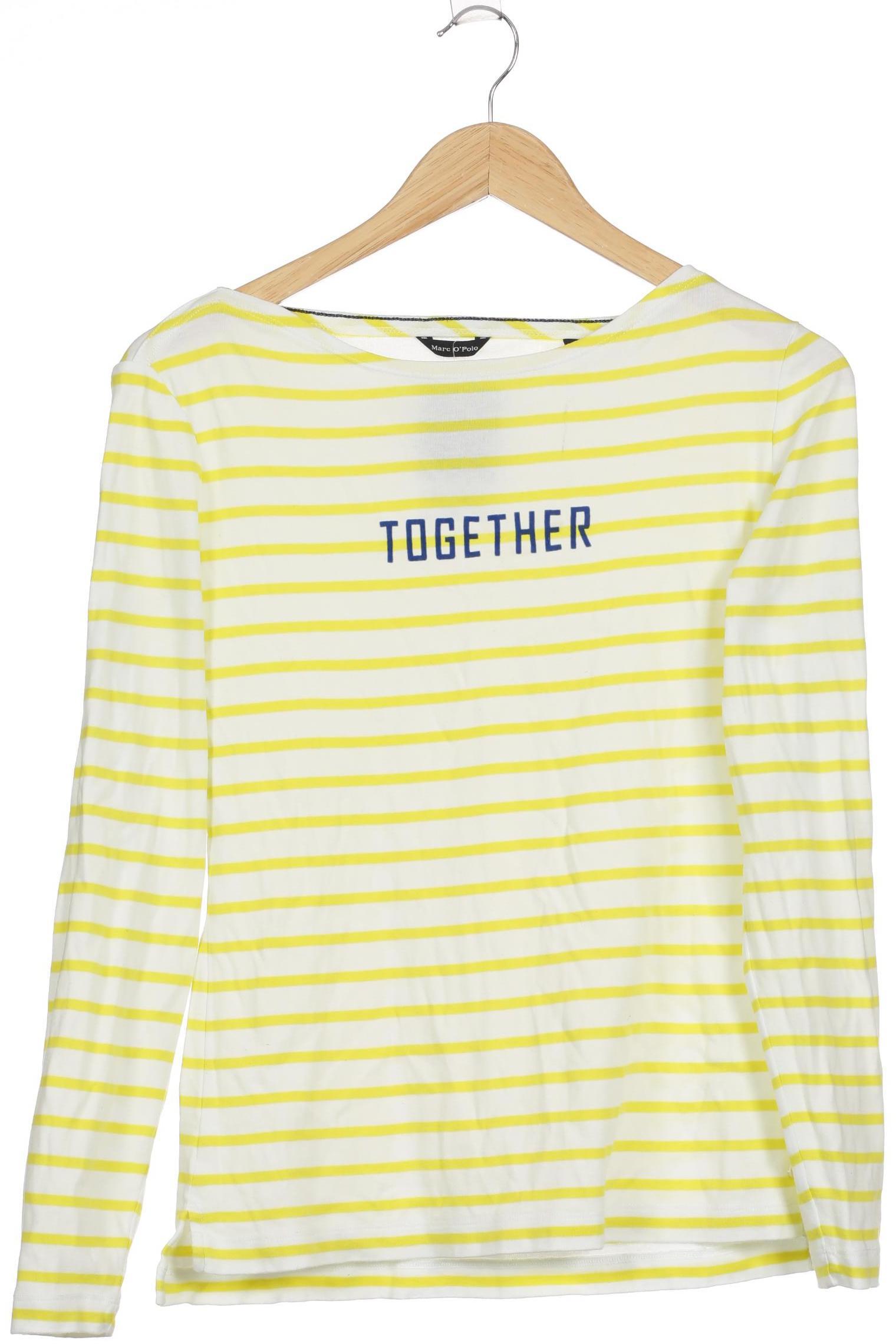 

Marc O Polo Damen Langarmshirt, weiß, Gr.