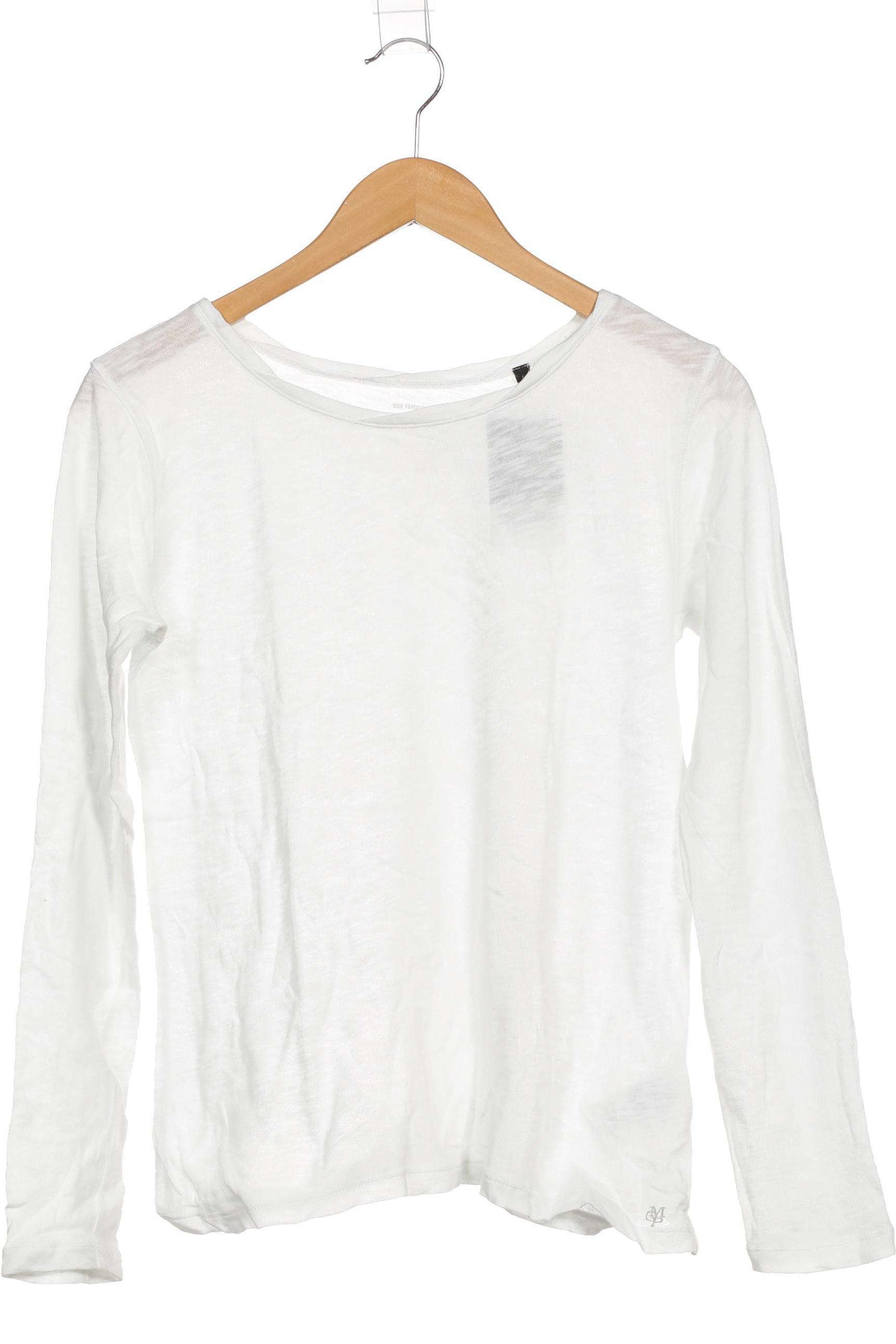 

Marc O Polo Damen Langarmshirt, weiß, Gr.