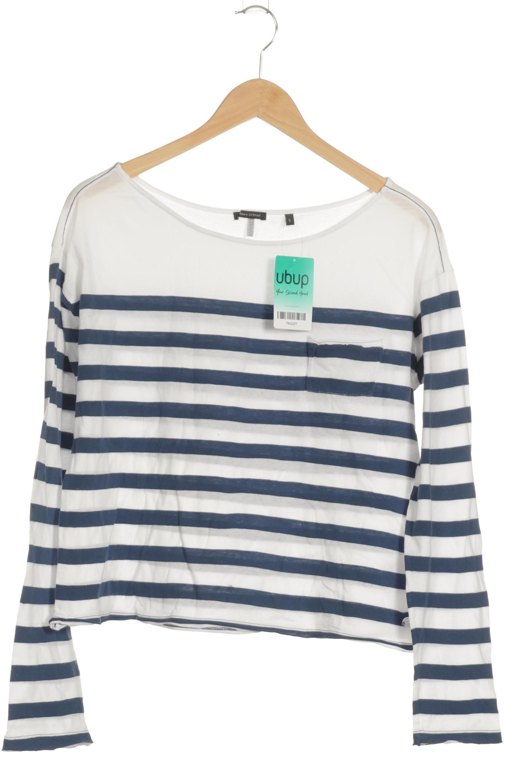 

Marc O Polo Damen Langarmshirt, weiß, Gr.