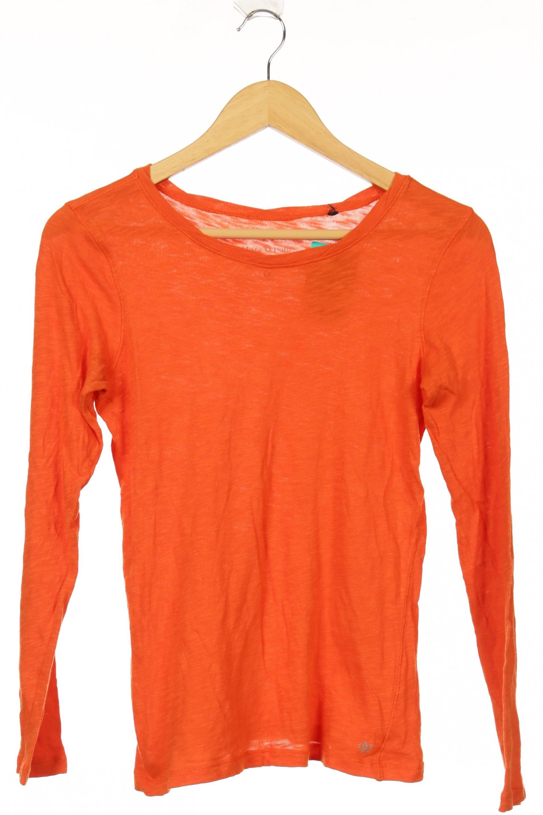 

Marc O Polo Damen Langarmshirt, orange, Gr.