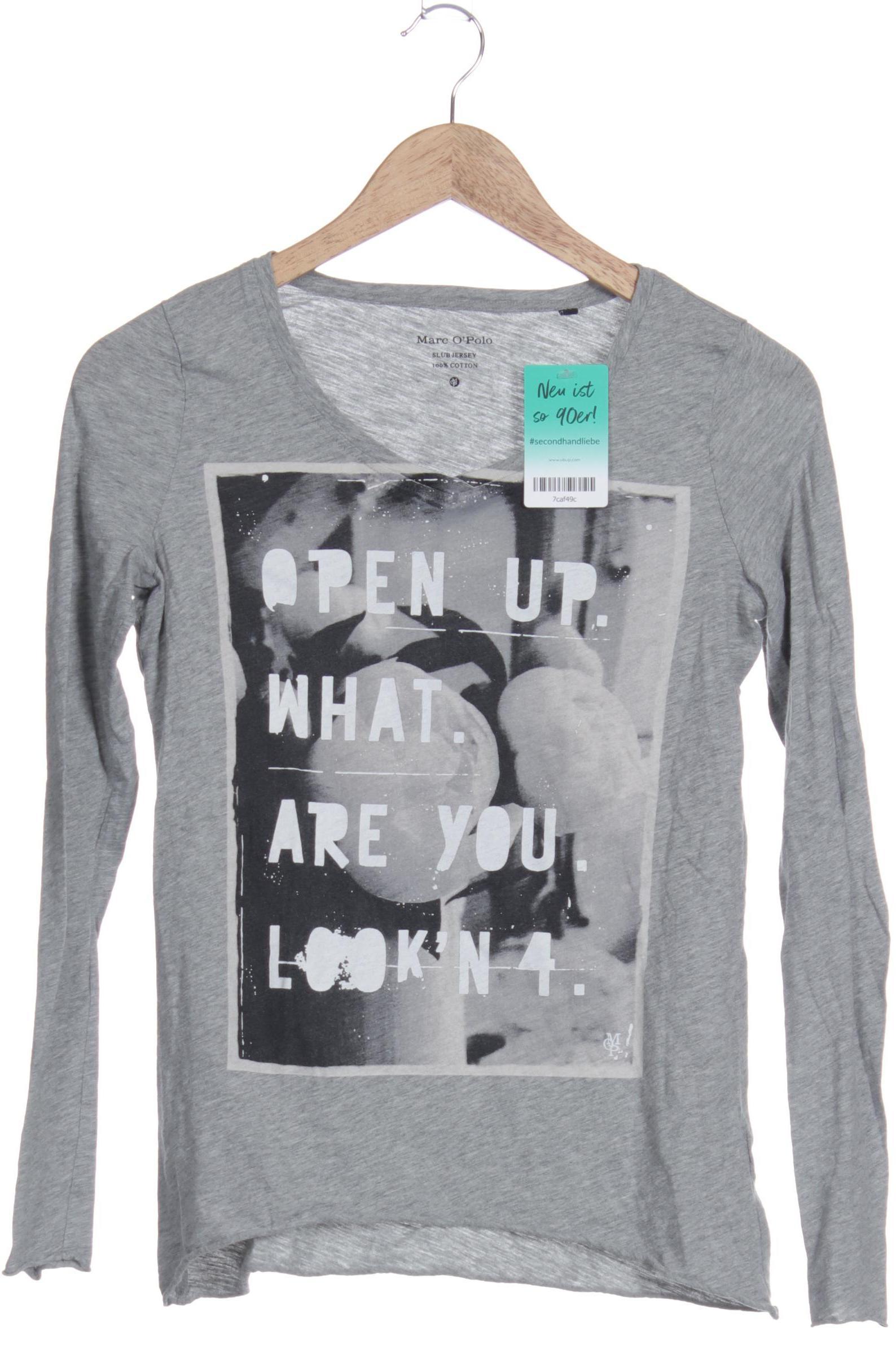 

Marc O Polo Damen Langarmshirt, grau, Gr.