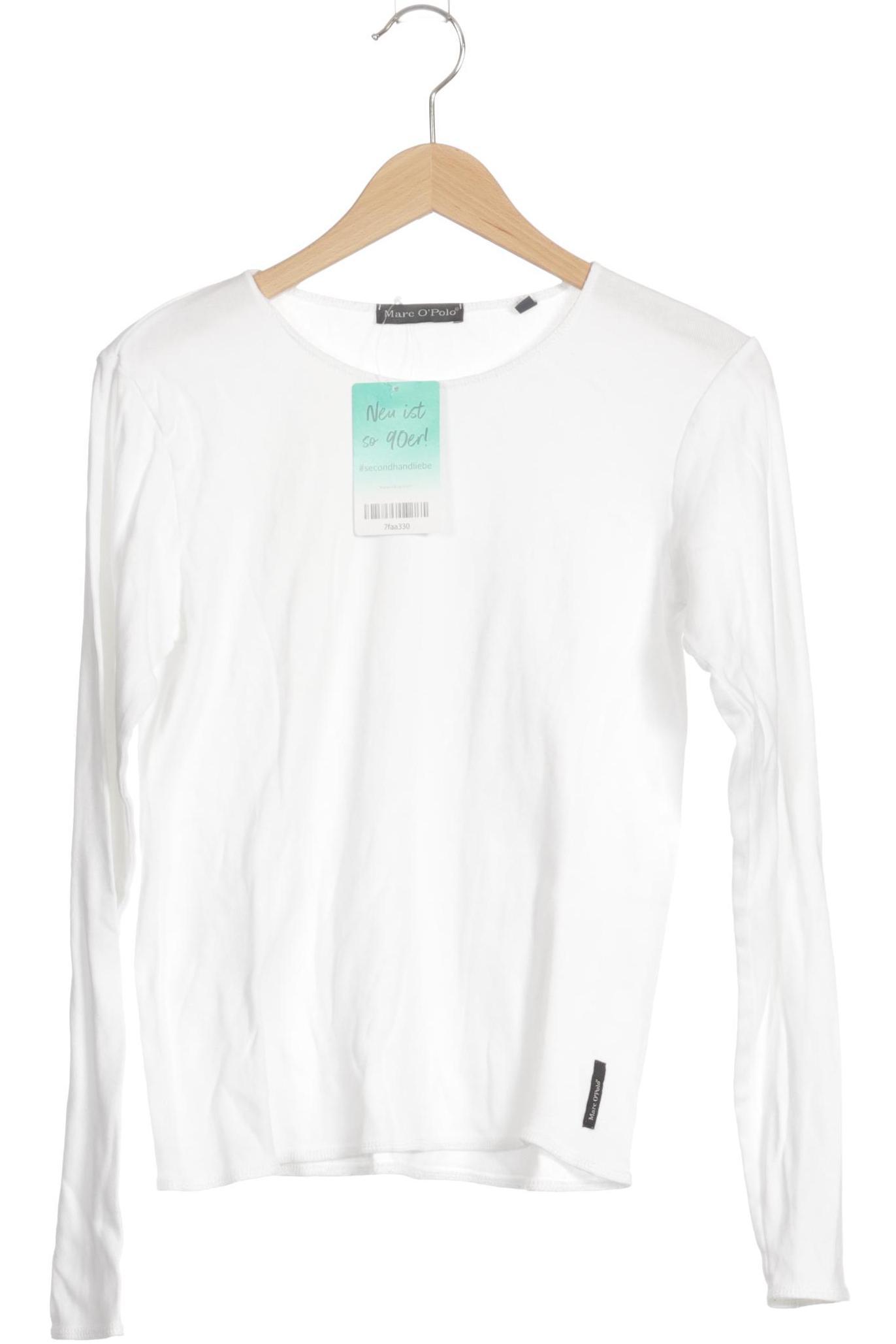 

Marc O Polo Damen Langarmshirt, weiß, Gr.