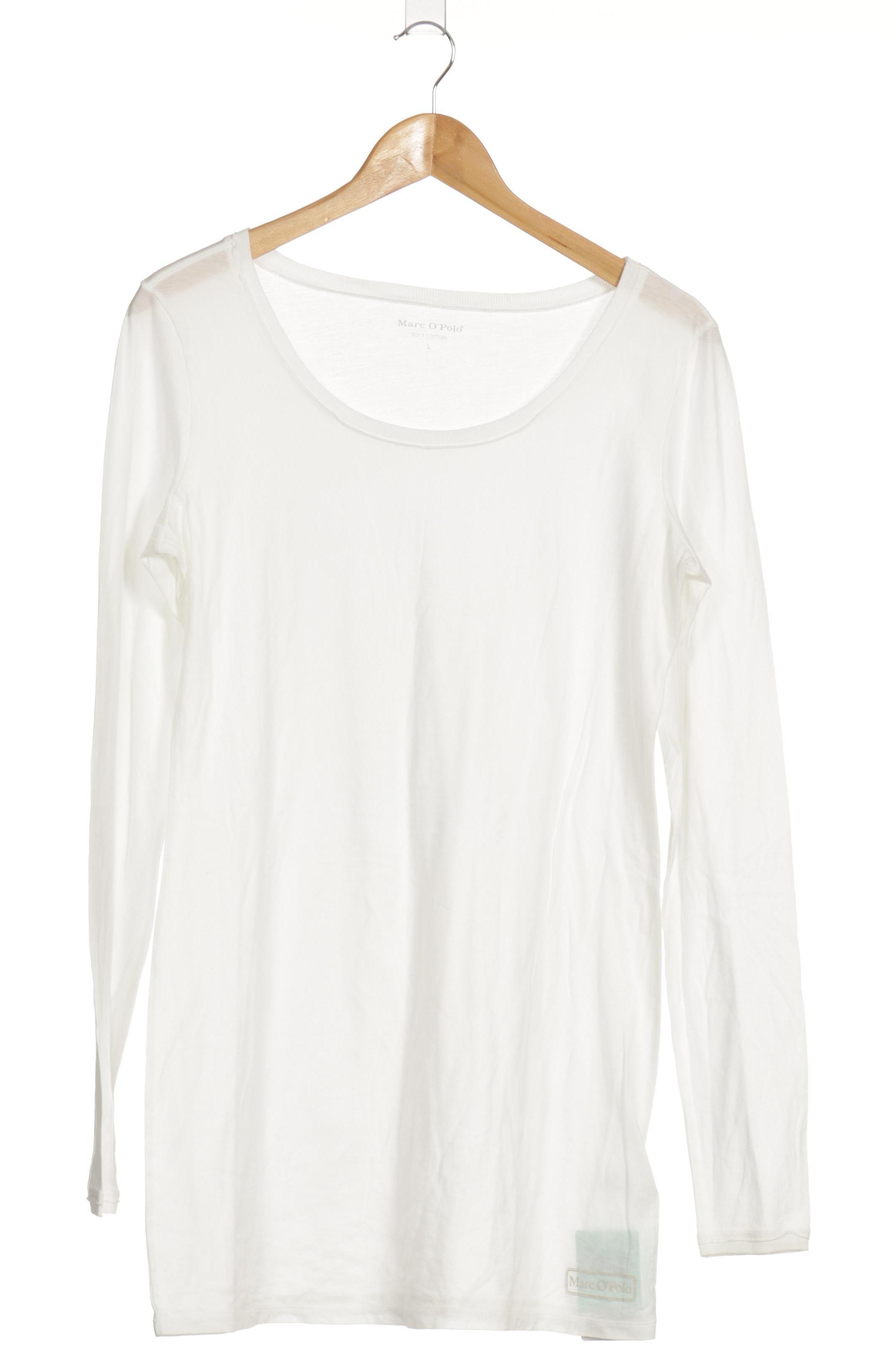 

Marc O Polo Damen Langarmshirt, weiß, Gr.