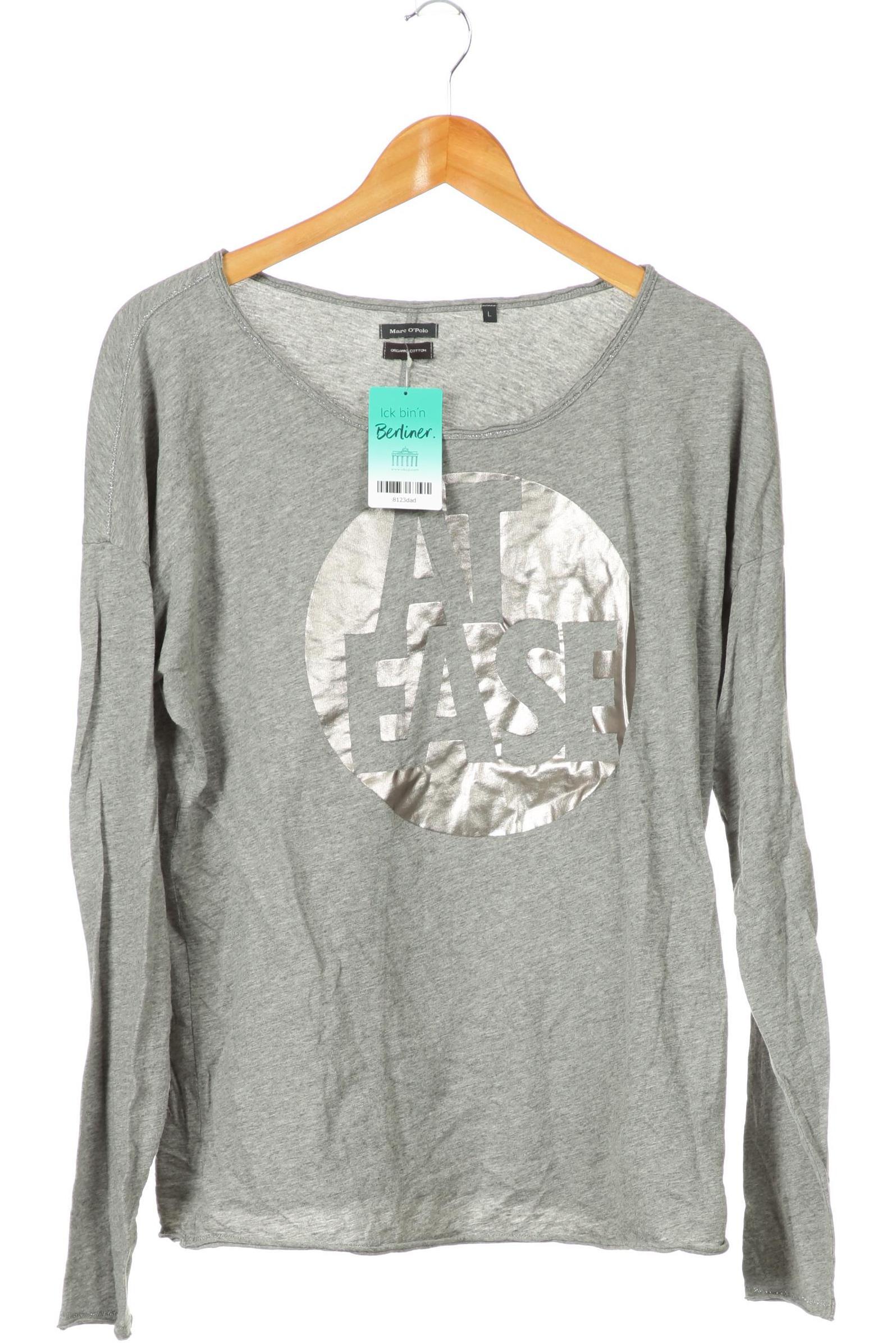 

Marc O Polo Damen Langarmshirt, grau, Gr.
