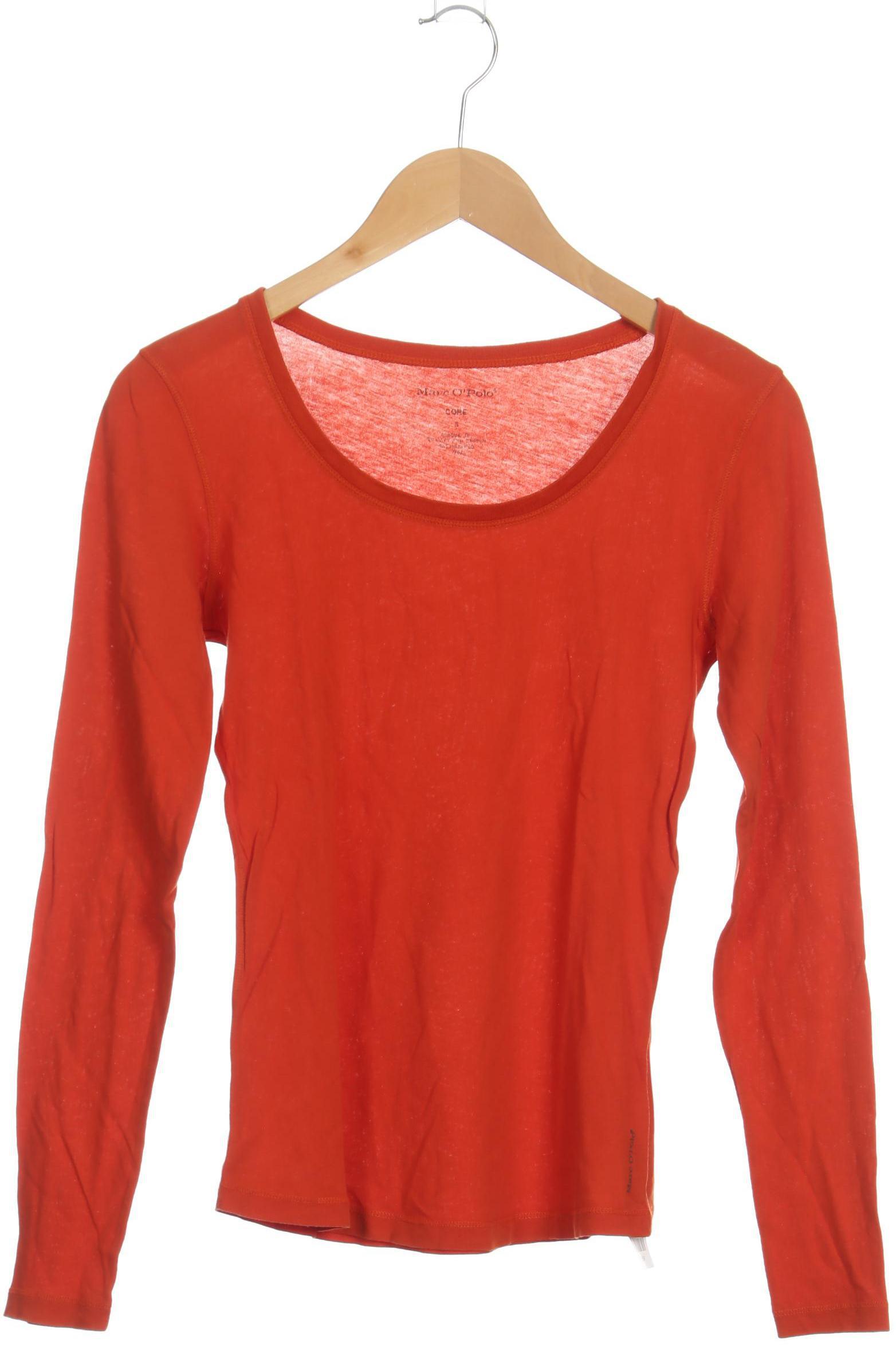 

Marc O Polo Damen Langarmshirt, orange, Gr.