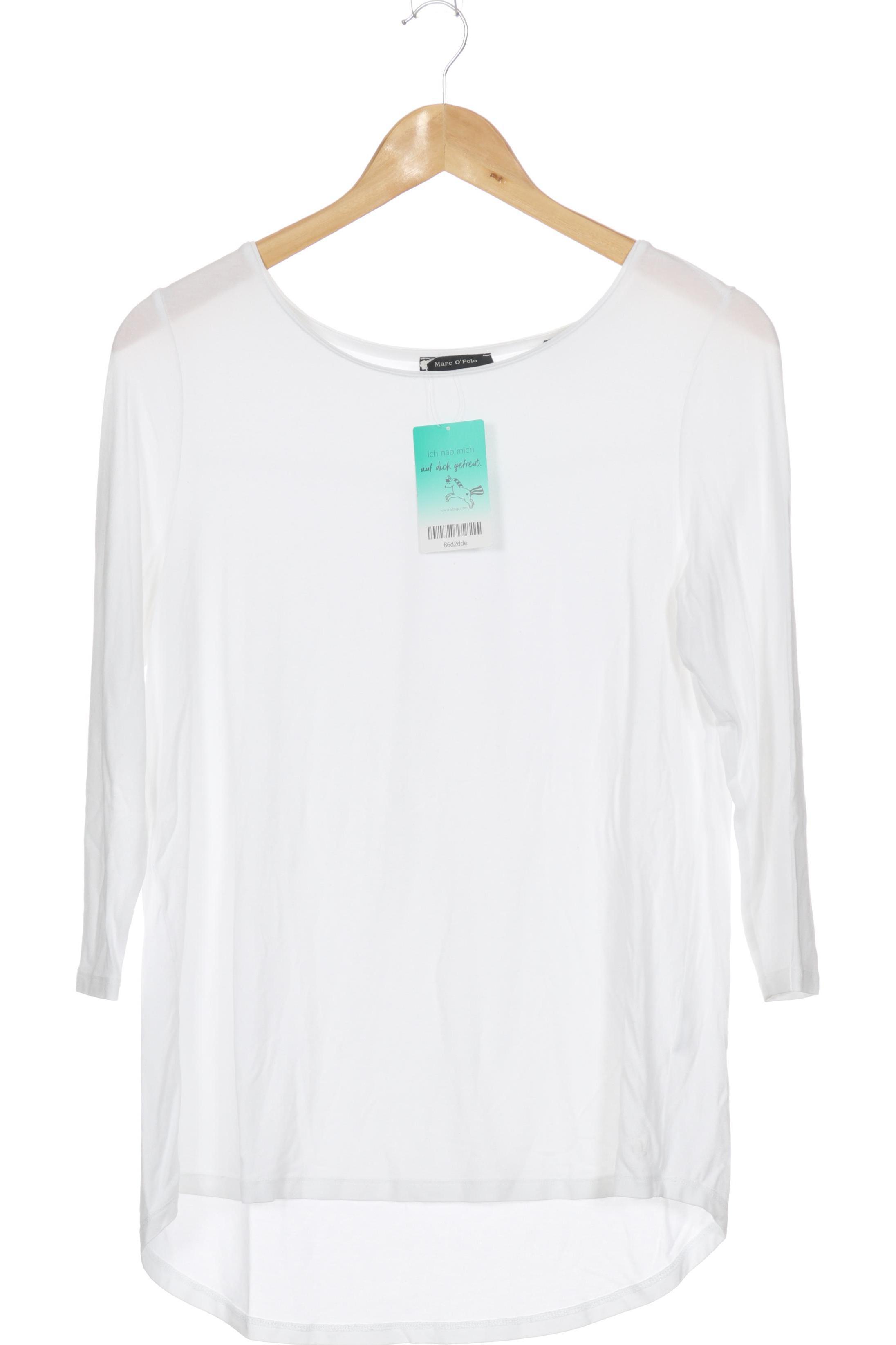 

Marc O Polo Damen Langarmshirt, weiß, Gr.