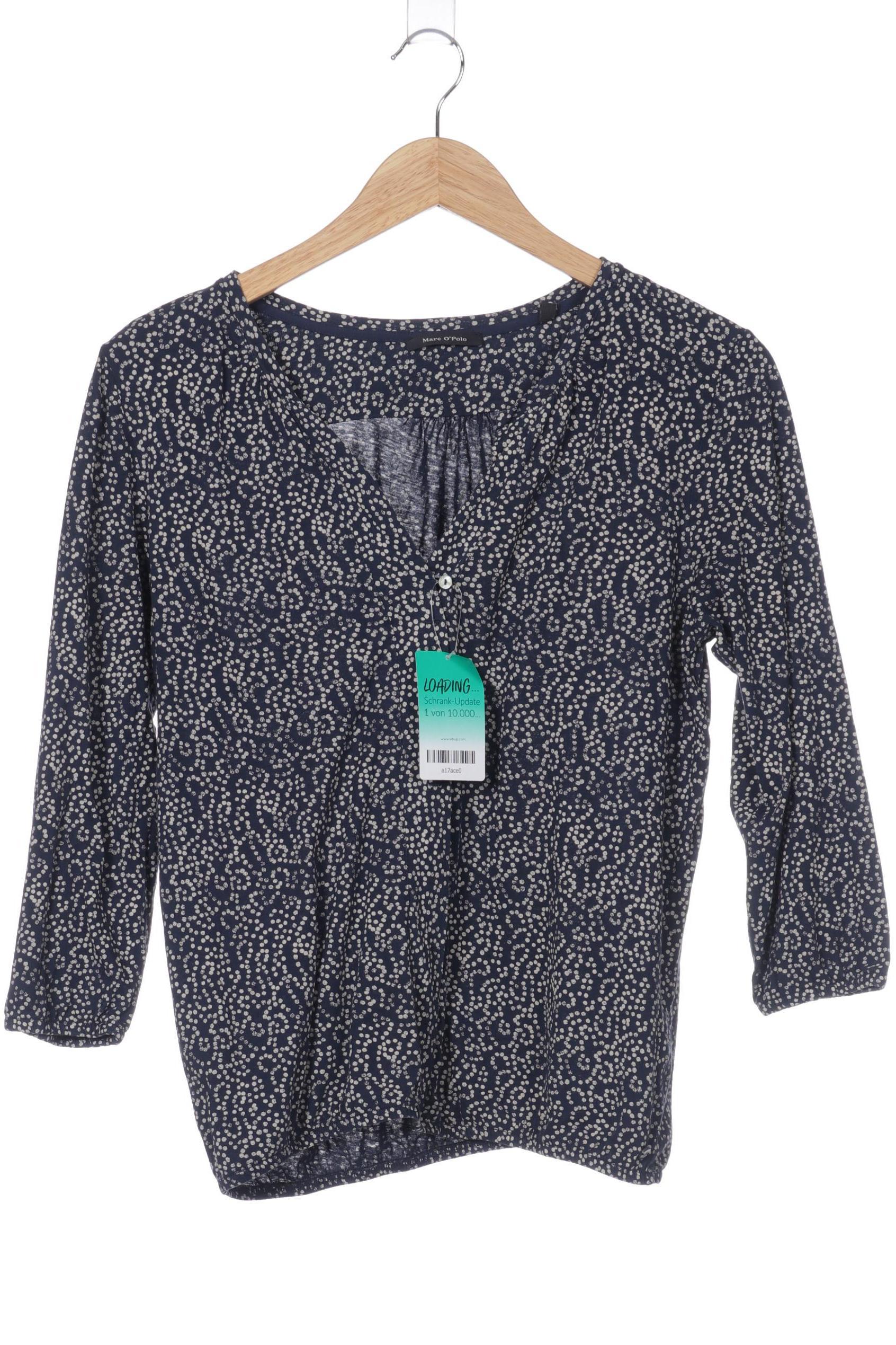 

Marc O Polo Damen Langarmshirt, blau, Gr.