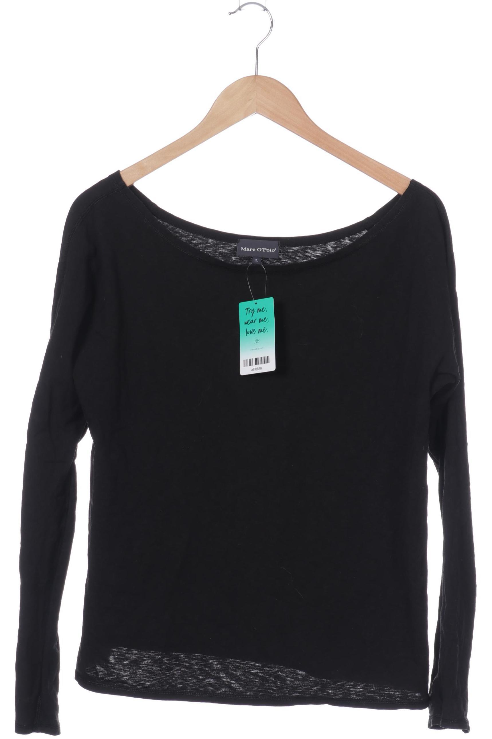 

Marc O Polo Damen Langarmshirt, schwarz, Gr.