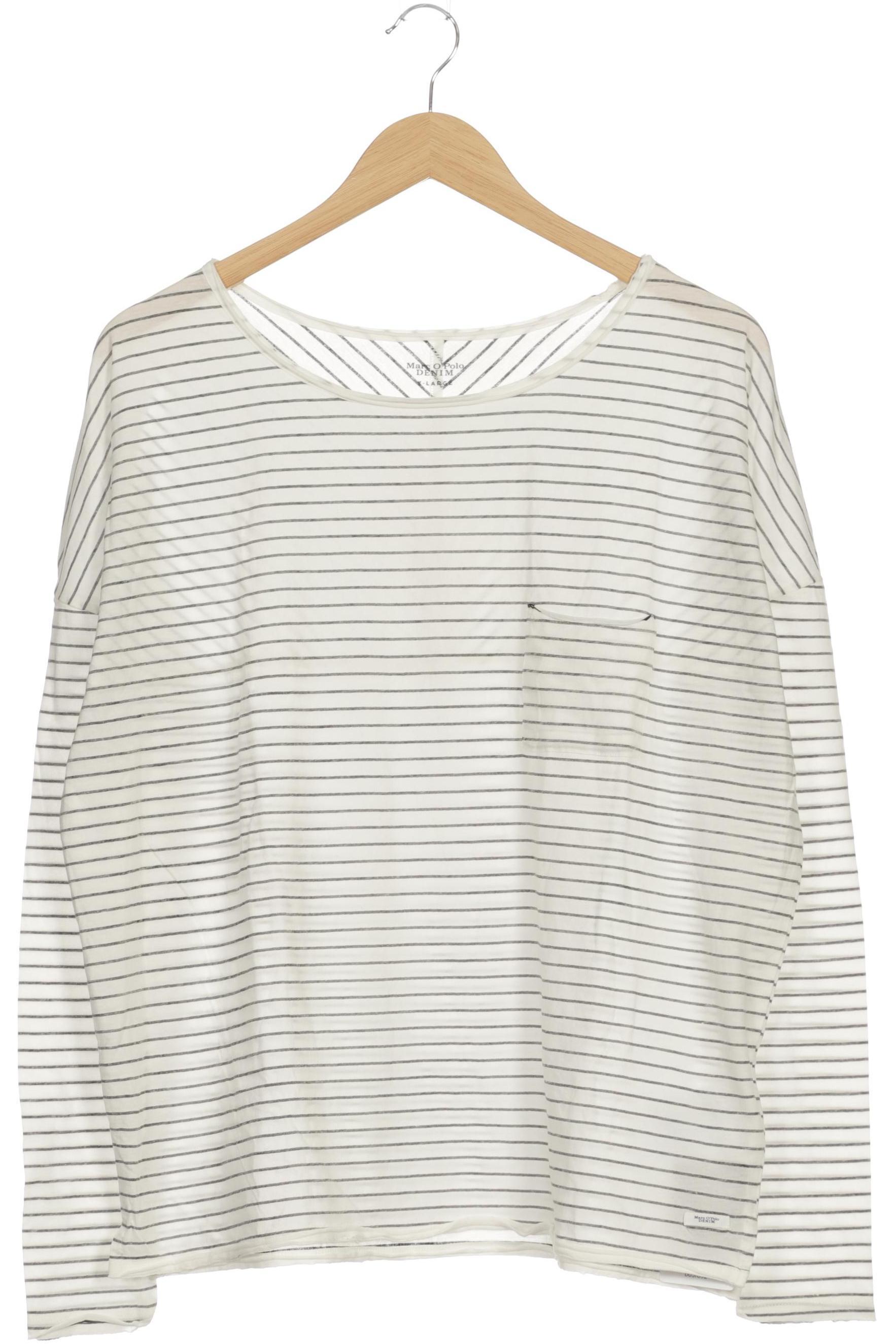 

Marc O Polo Damen Langarmshirt, weiß, Gr.