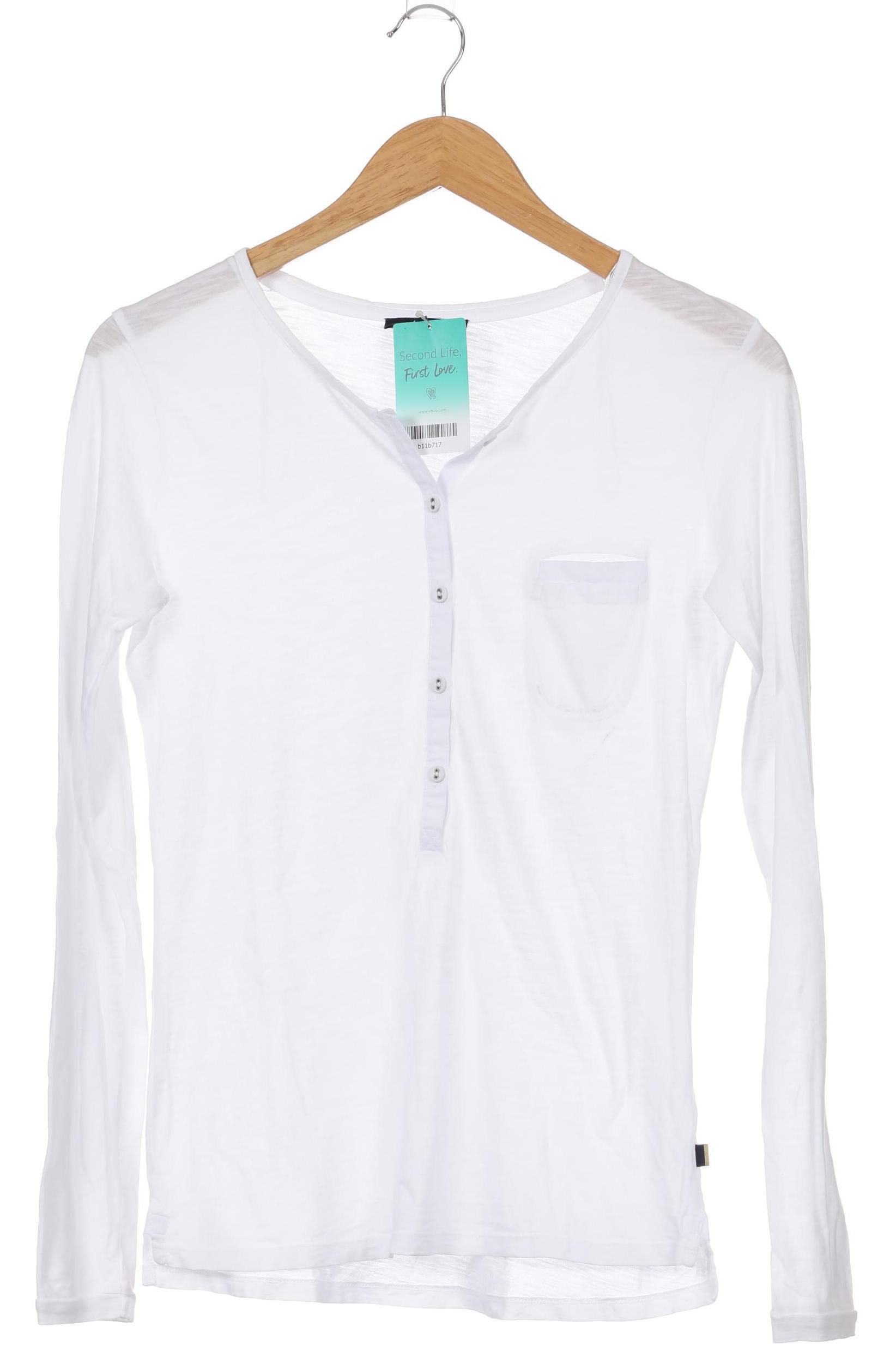 

Marc O Polo Damen Langarmshirt, weiß, Gr.