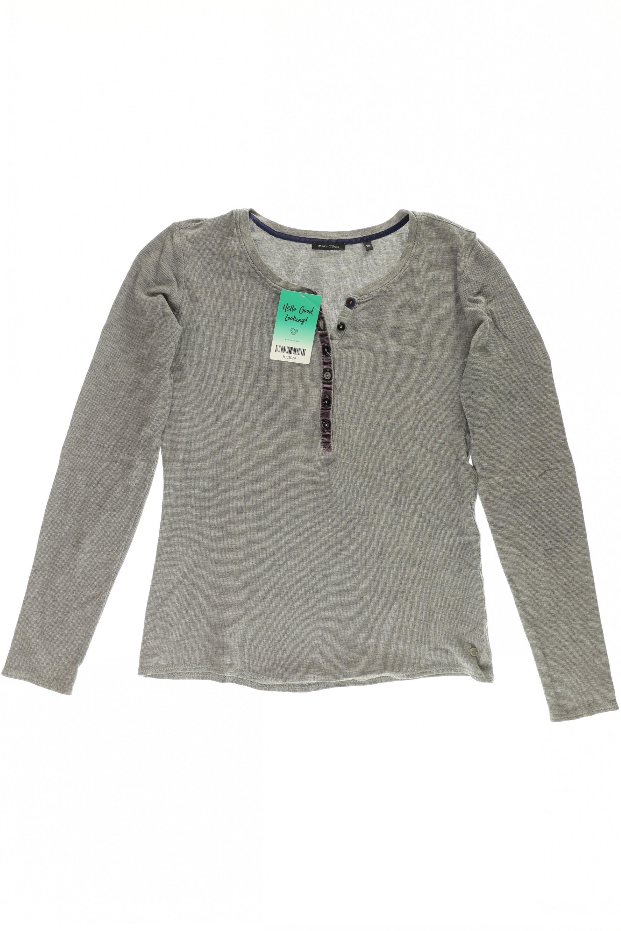 

Marc O Polo Damen Langarmshirt, grau, Gr.