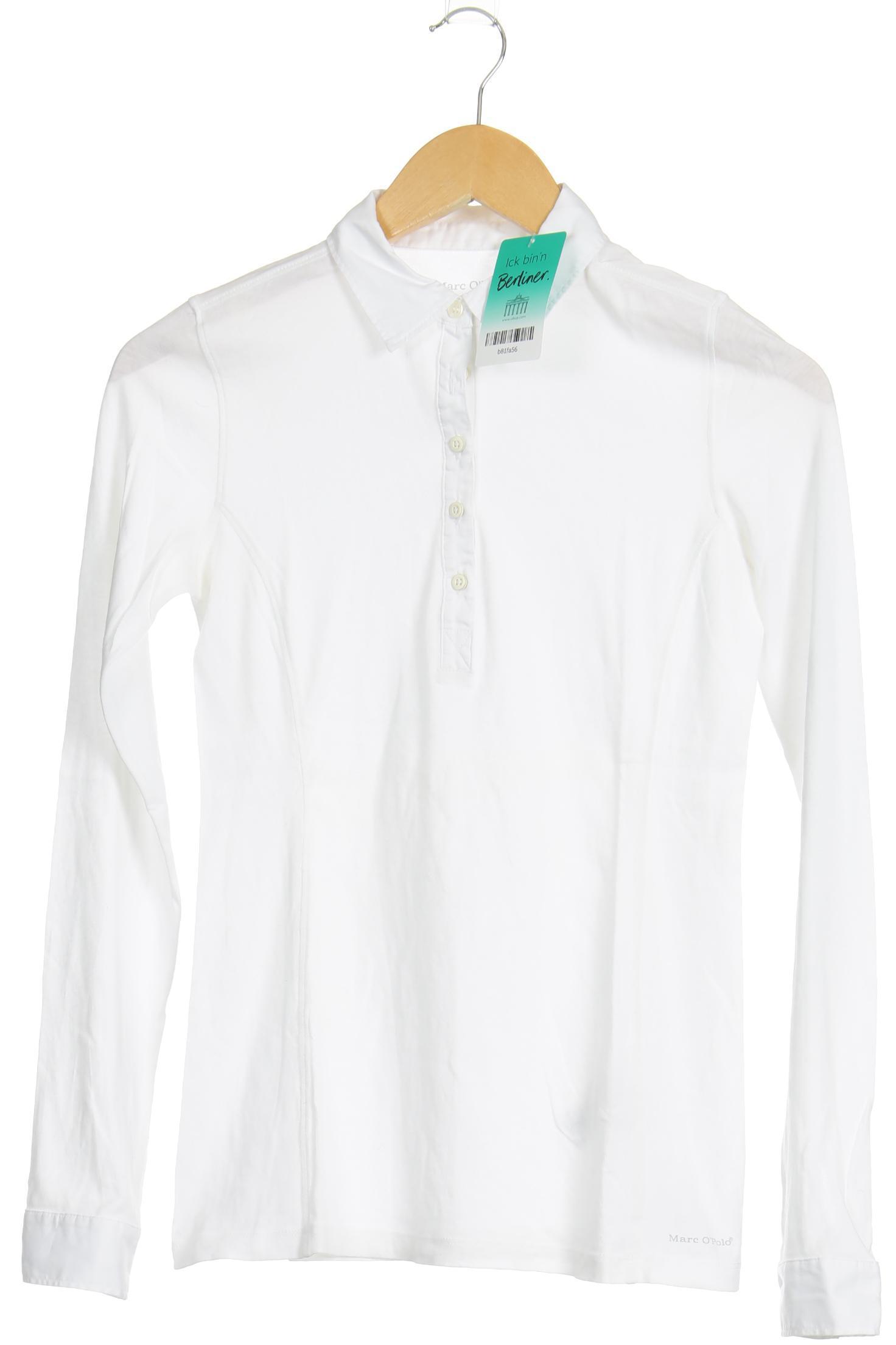 

Marc O Polo Damen Langarmshirt, weiß, Gr.
