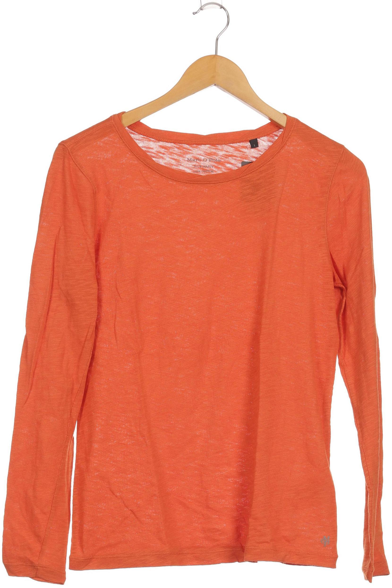 

Marc O Polo Damen Langarmshirt, orange, Gr.