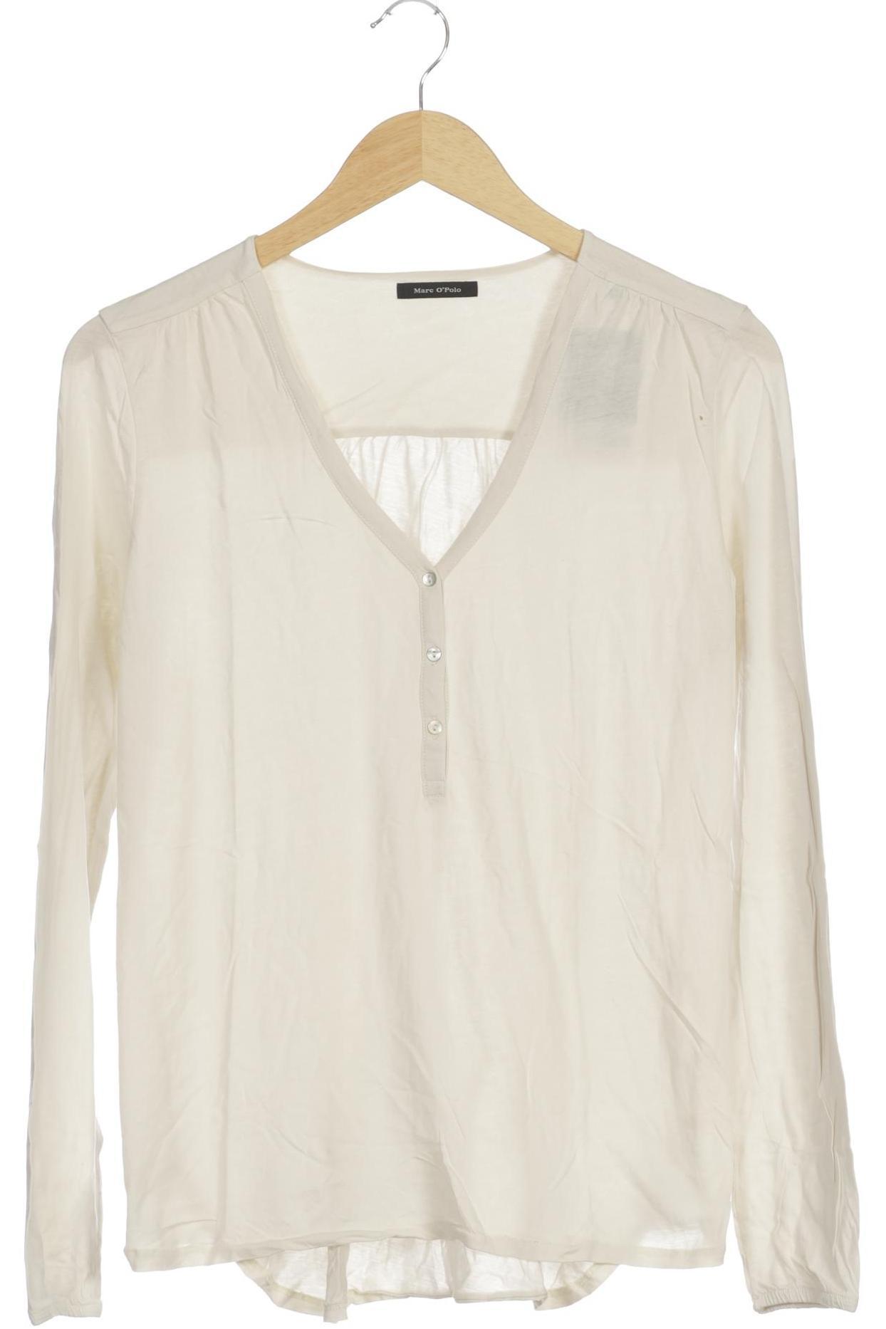 

Marc O Polo Damen Langarmshirt, weiß, Gr.