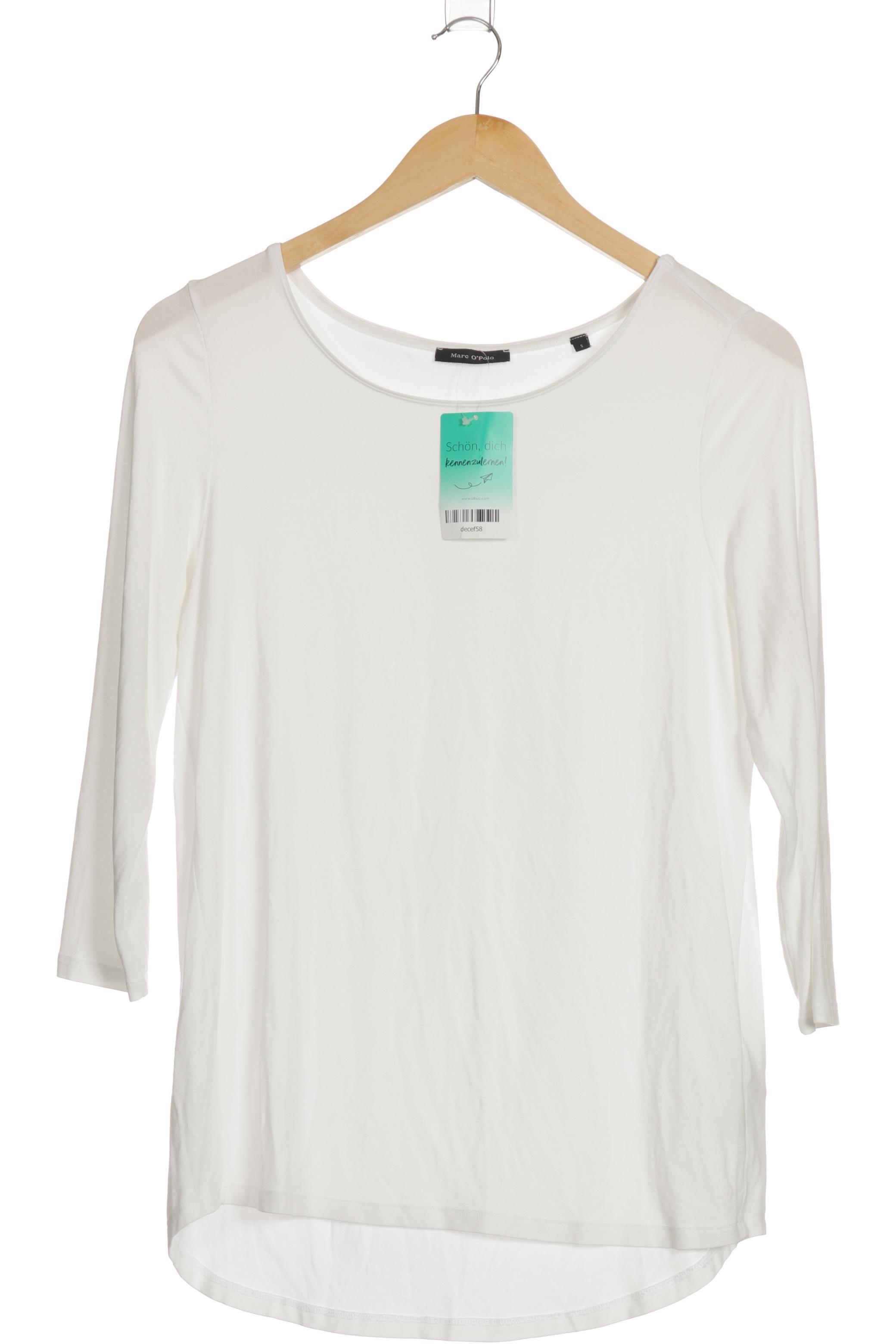 

Marc O Polo Damen Langarmshirt, weiß, Gr.