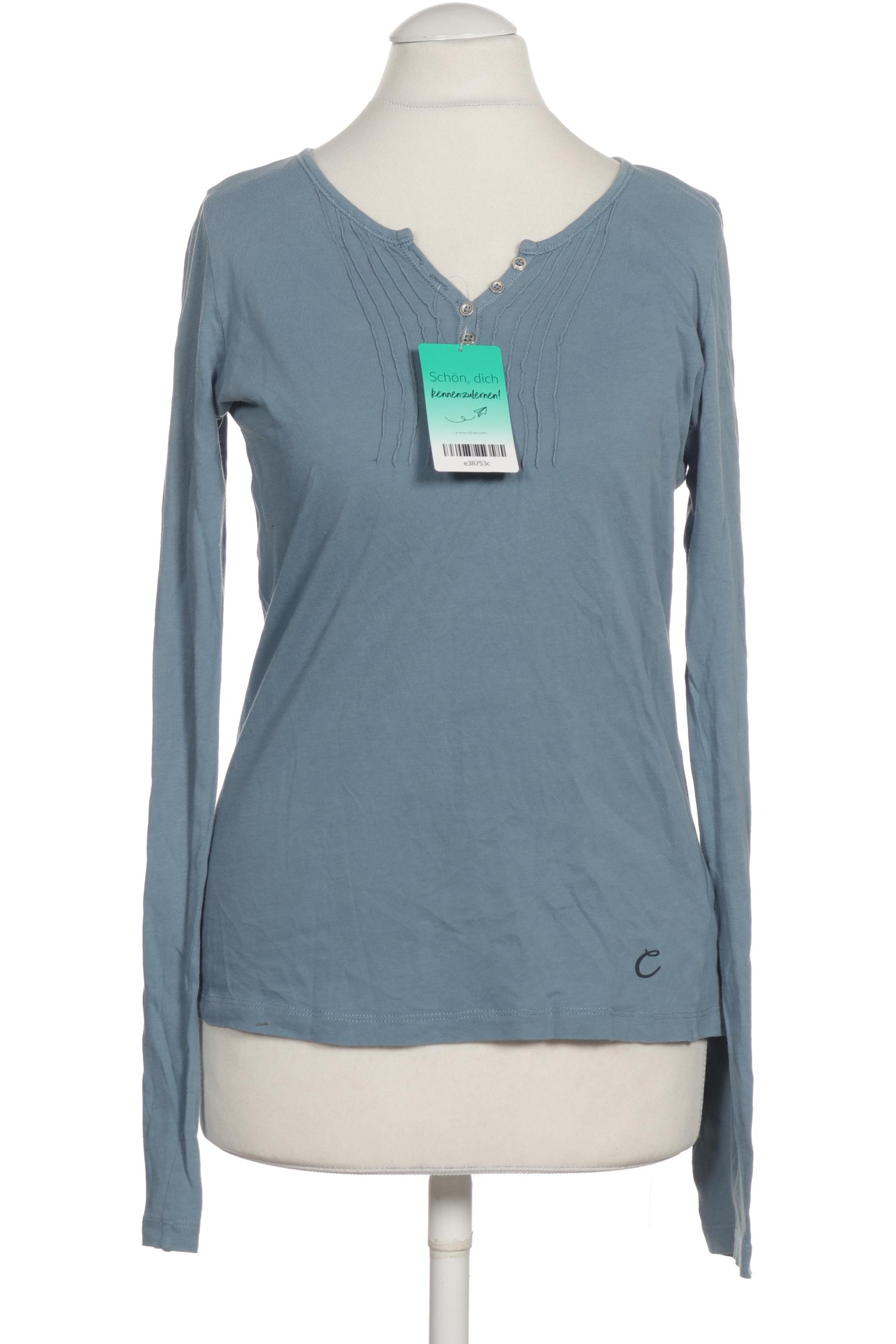 

Marc O Polo Damen Langarmshirt, blau, Gr.