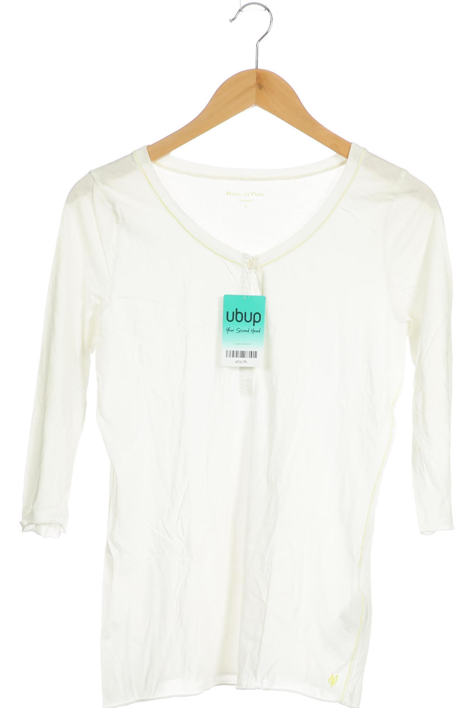 

Marc O Polo Damen Langarmshirt, weiß, Gr.