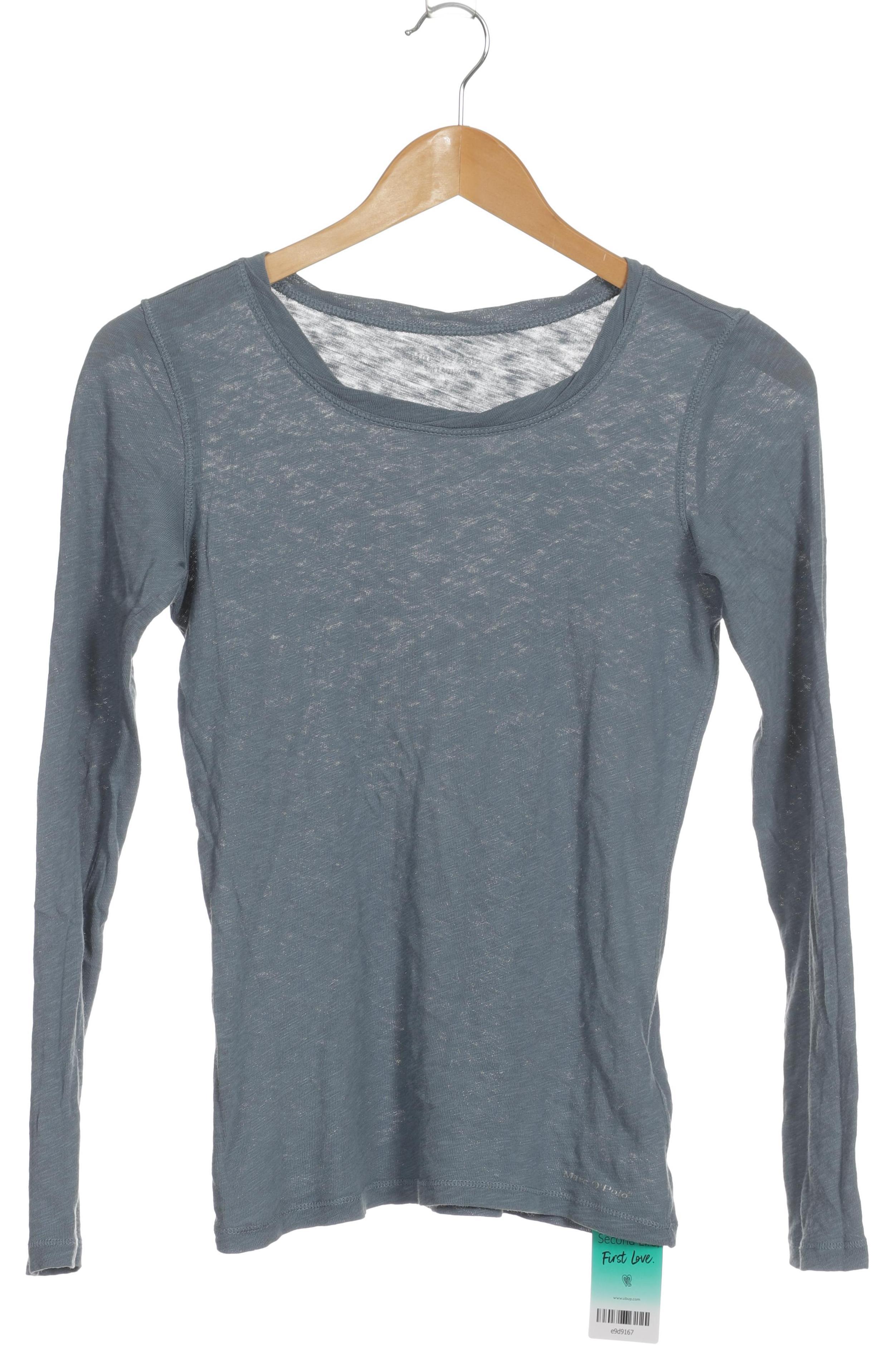 

Marc O Polo Damen Langarmshirt, blau, Gr.