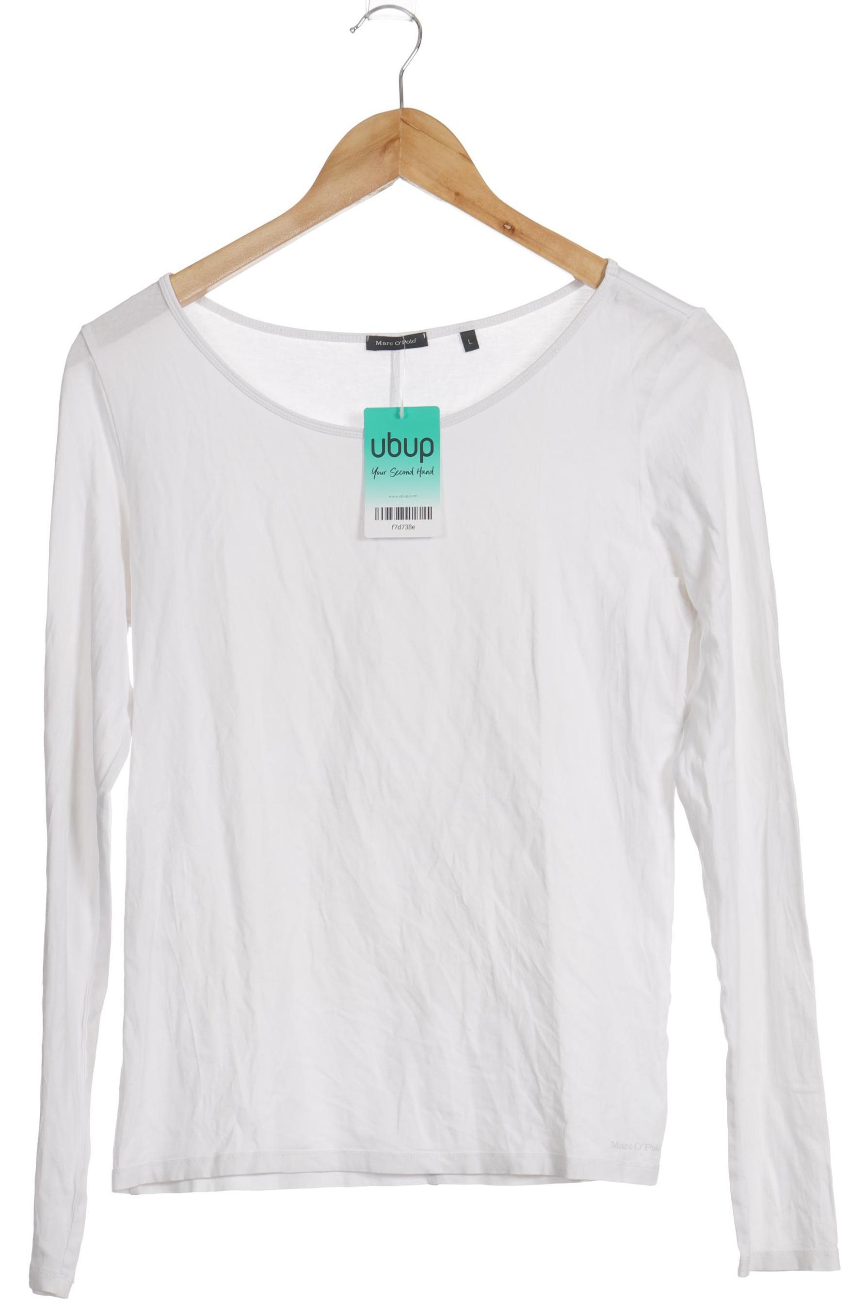 

Marc O Polo Damen Langarmshirt, weiß, Gr.