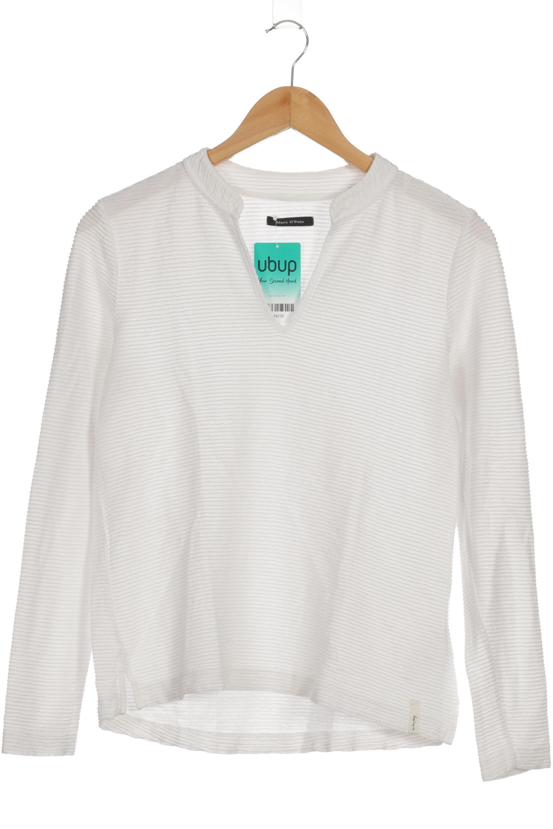 

Marc O Polo Damen Langarmshirt, weiß, Gr.