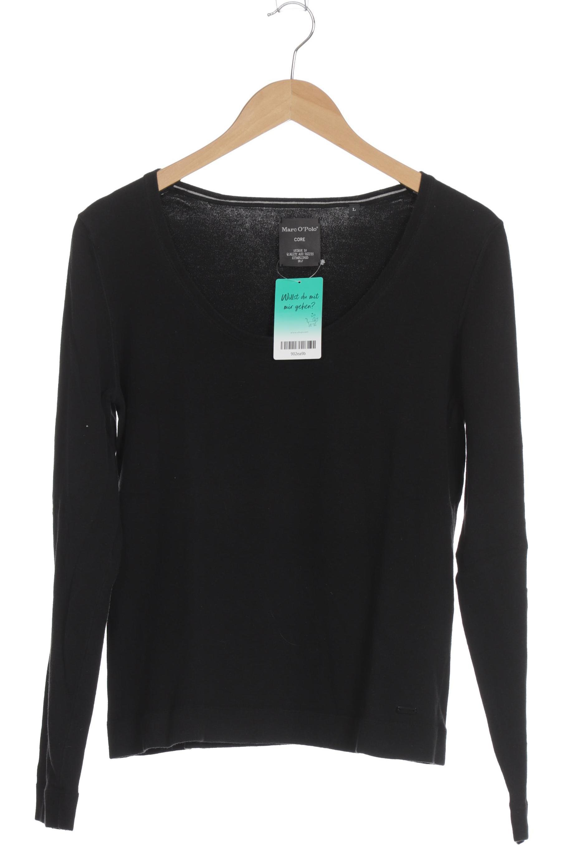 

Marc O Polo Damen Langarmshirt, schwarz, Gr.
