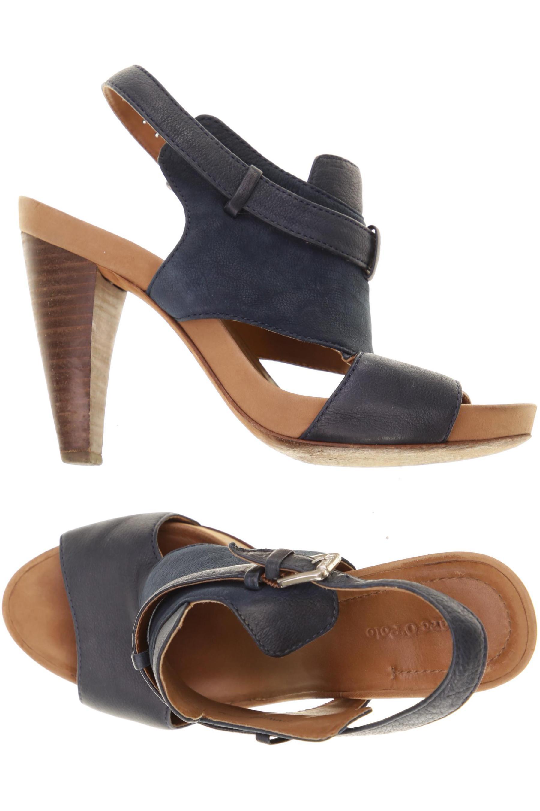 

Marc O Polo Damen Sandale, türkis, Gr. 39