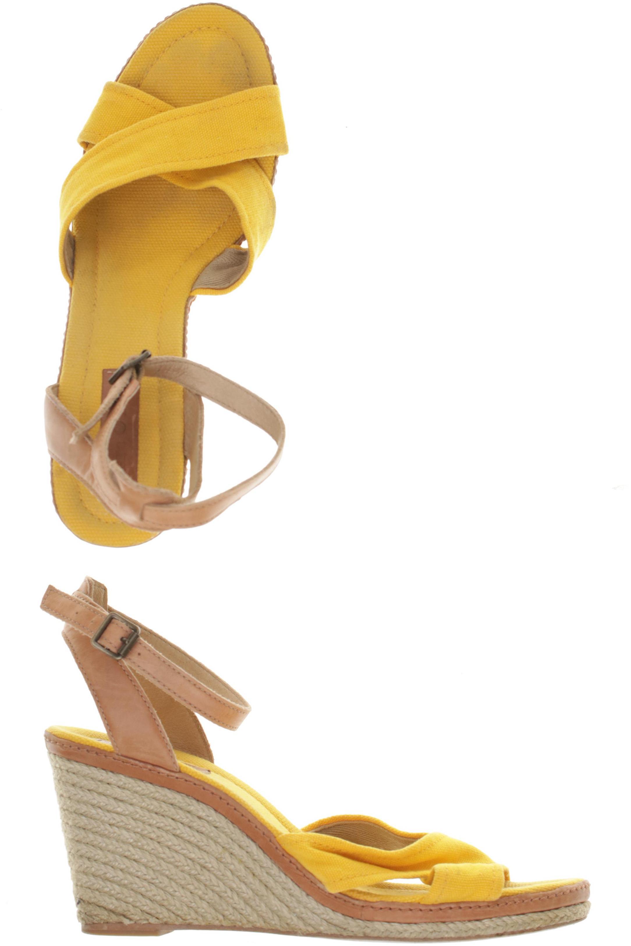 

Marc O Polo Damen Sandale, gelb, Gr. 39