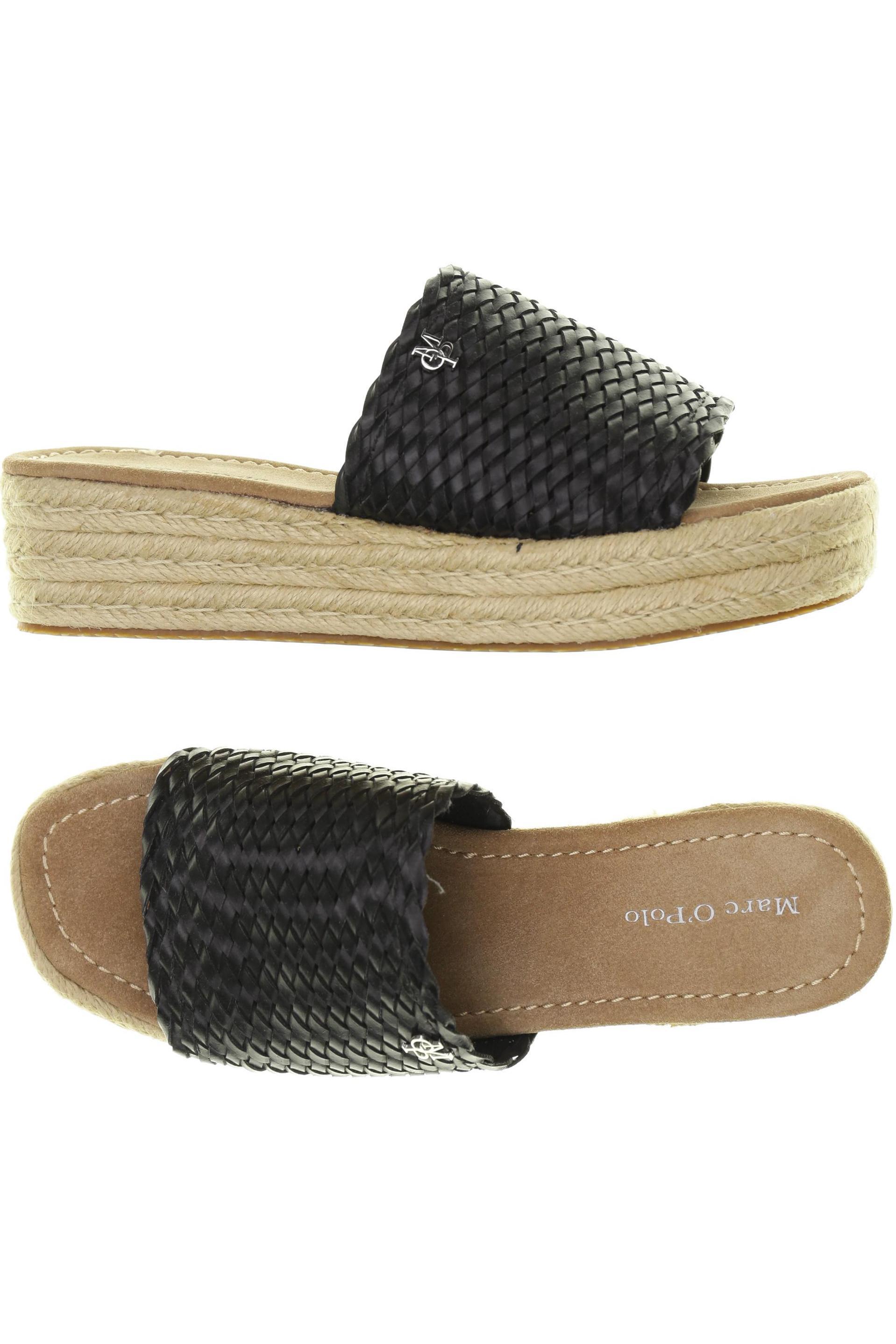 

Marc O Polo Damen Sandale, schwarz, Gr. 39
