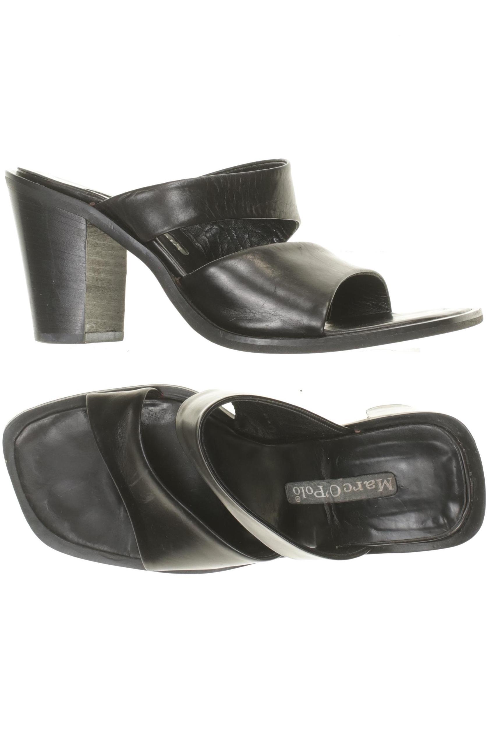 

Marc O Polo Damen Sandale, schwarz, Gr. 3.5