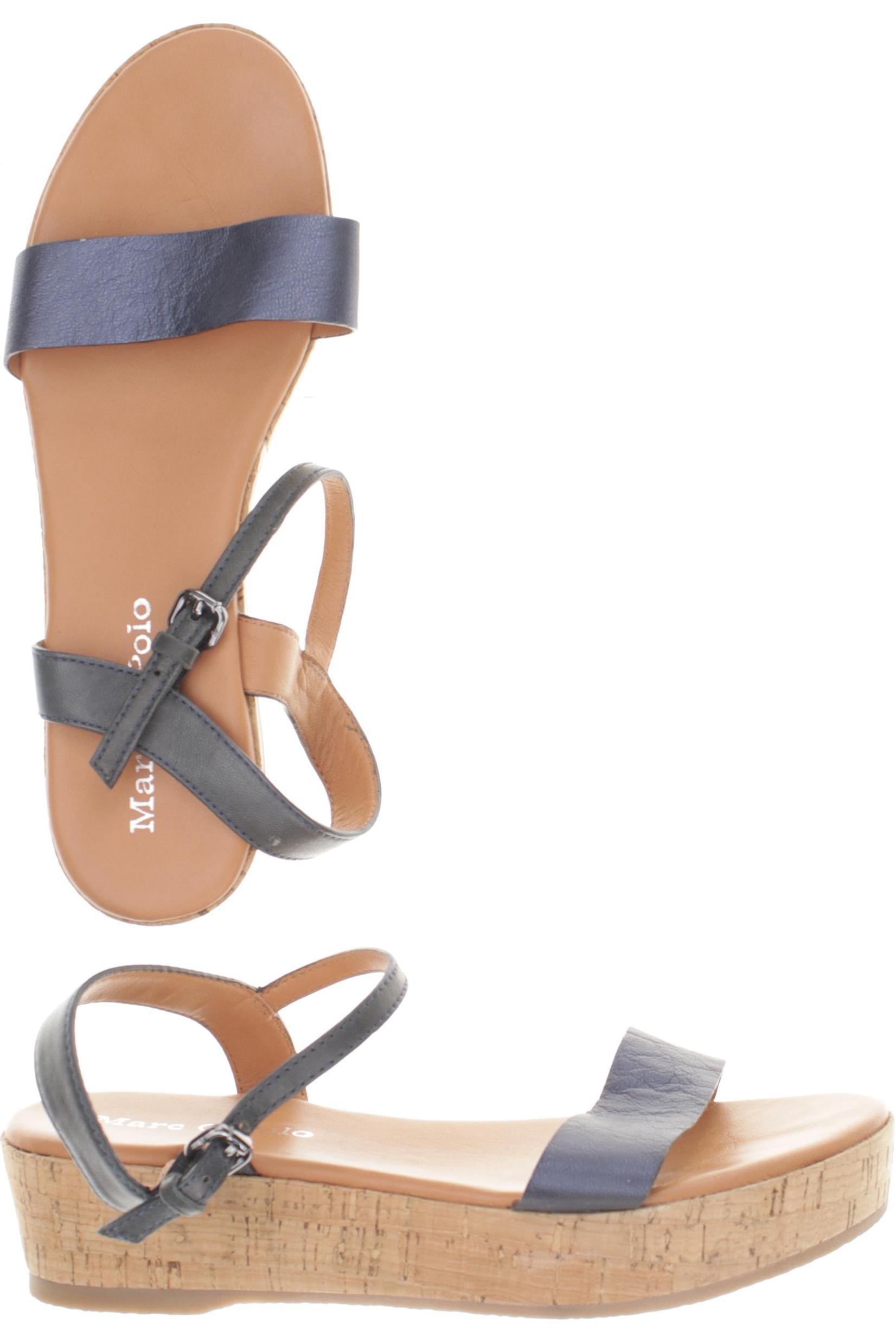 

Marc O Polo Damen Sandale, blau, Gr. 39