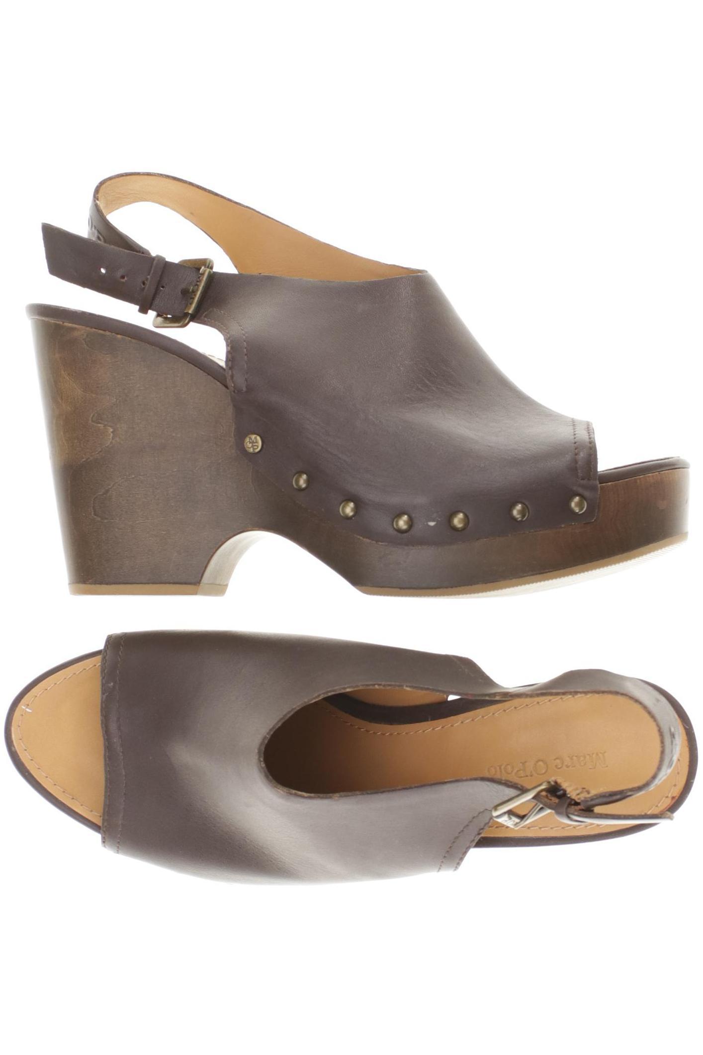 

Marc O Polo Damen Sandale, braun, Gr. 42