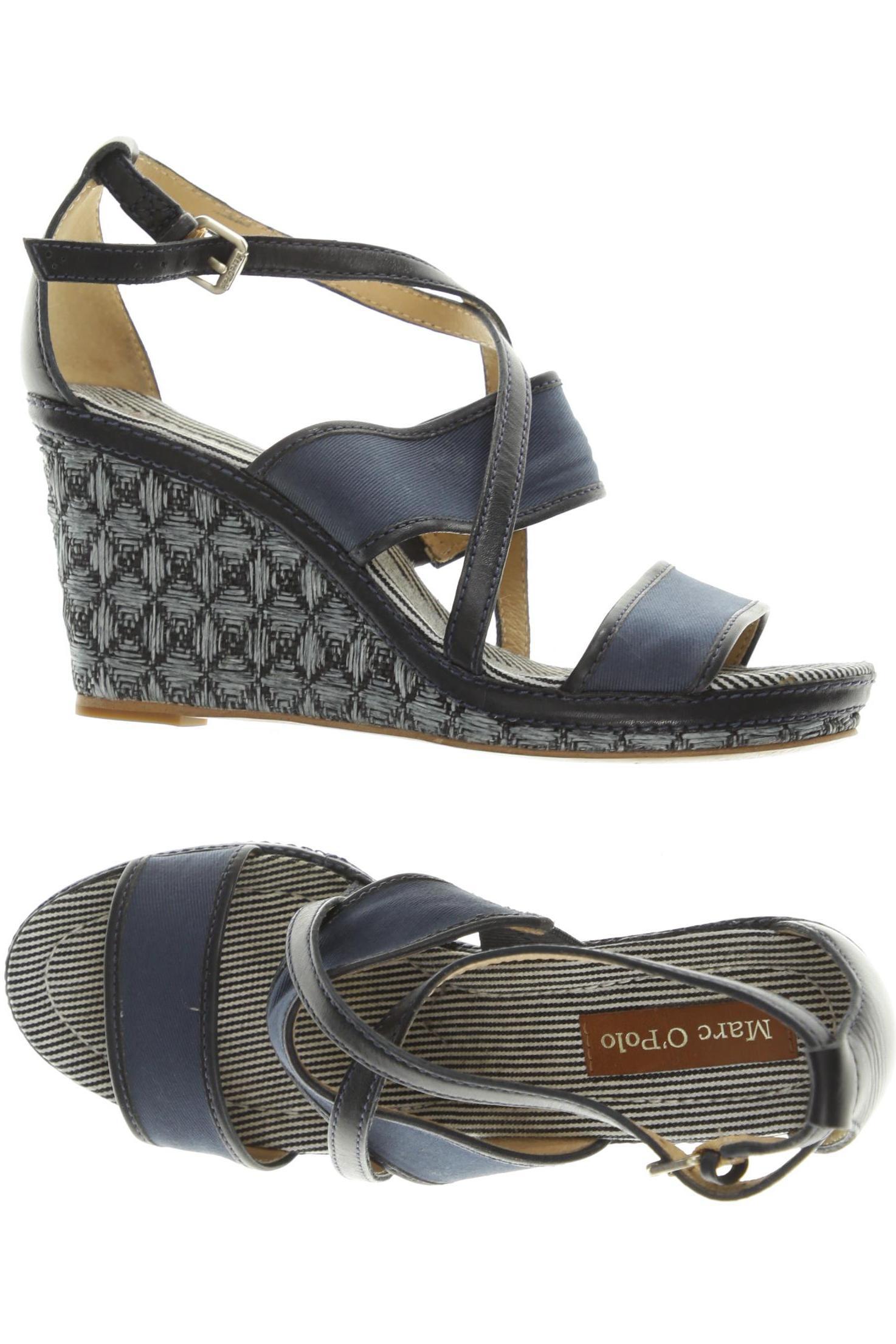 

Marc O Polo Damen Sandale, blau, Gr. 37