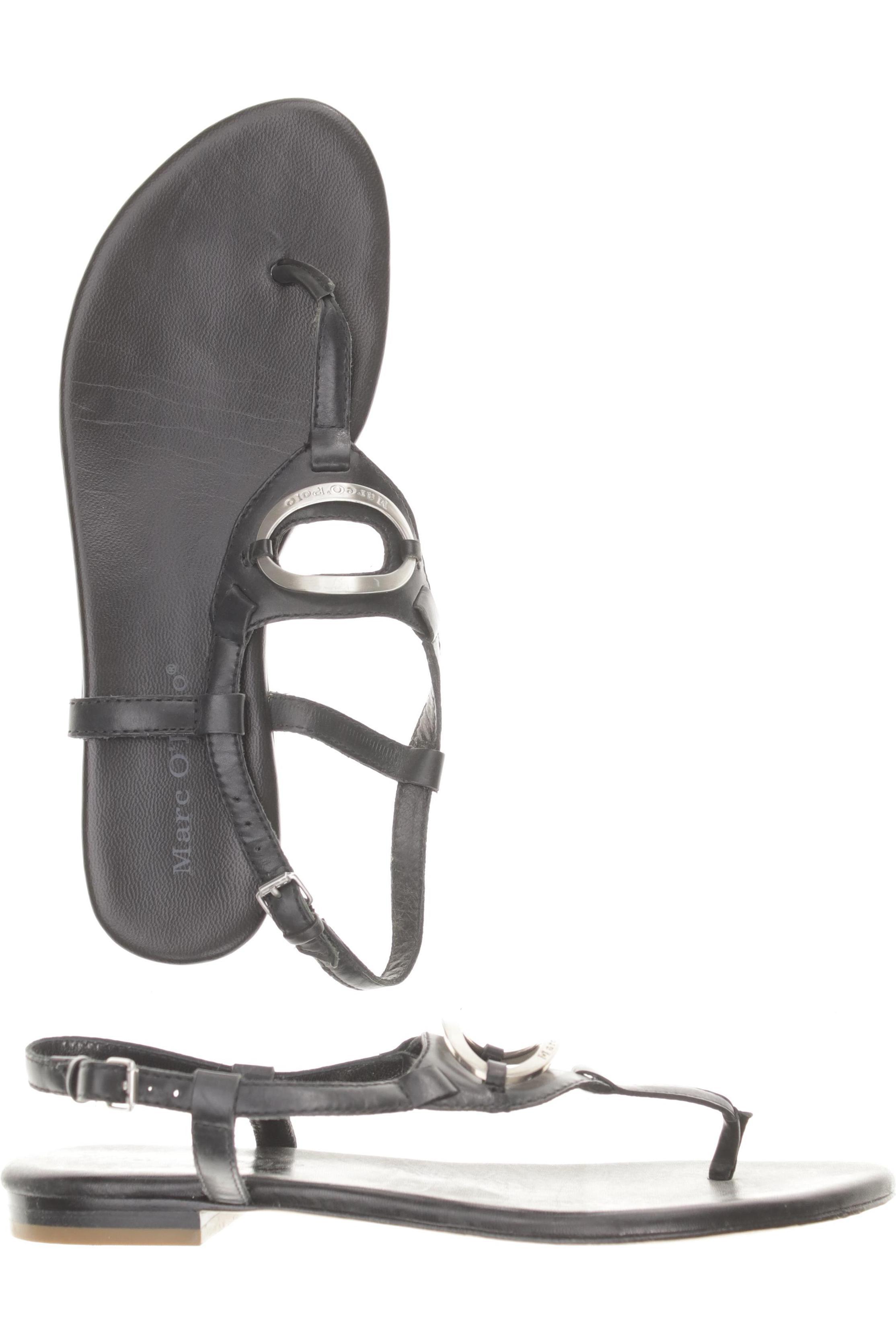

Marc O Polo Damen Sandale, schwarz, Gr. 38