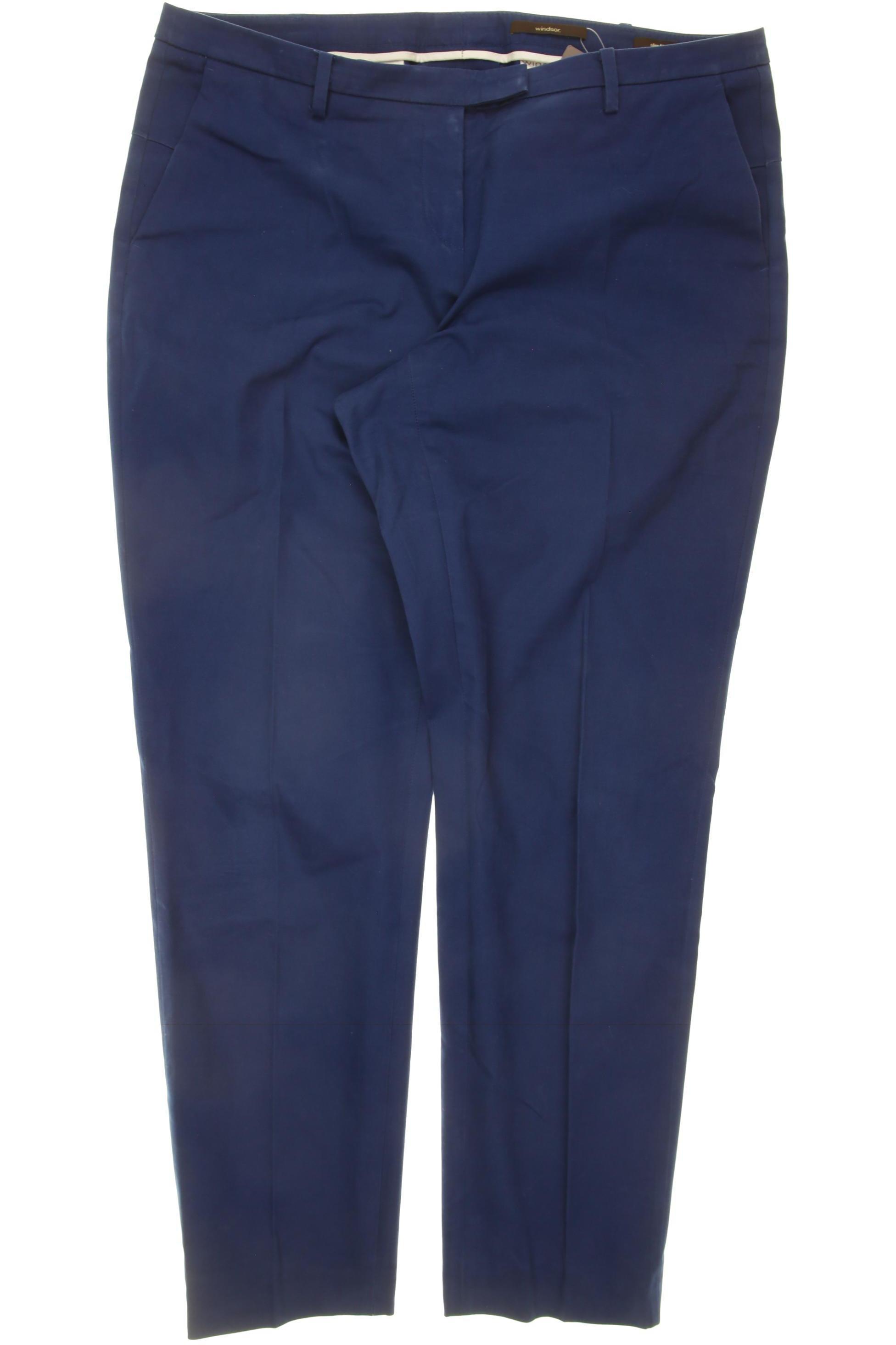 

windsor. Damen Stoffhose, blau, Gr. 42