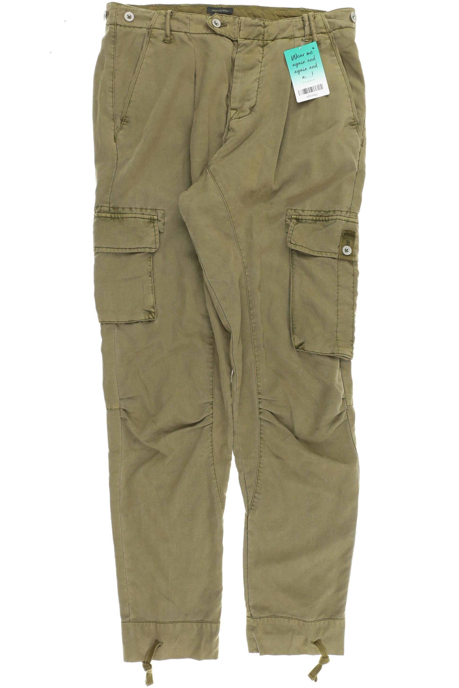 

Marc O Polo Damen Stoffhose, grün, Gr. 34