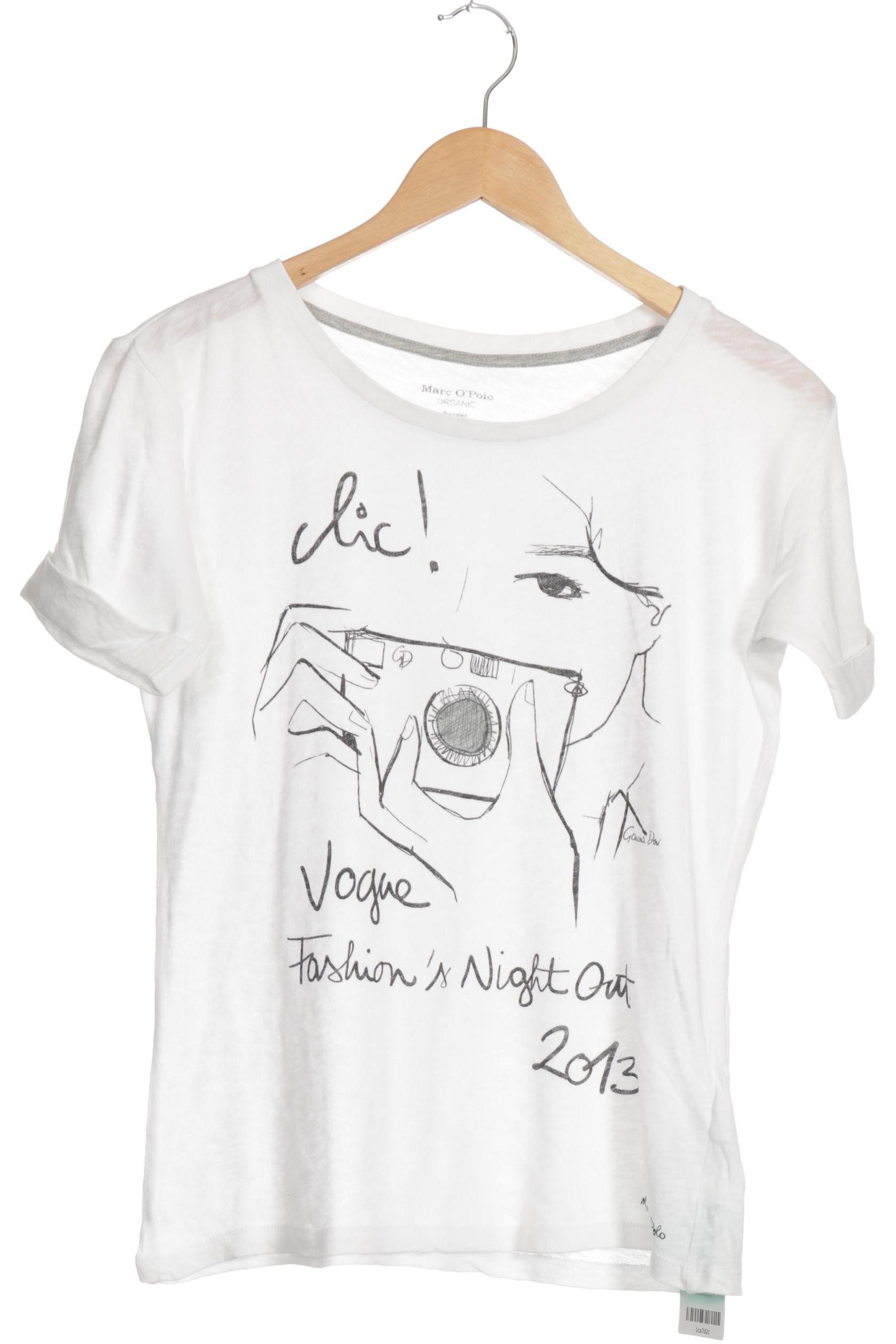 

Marc O Polo Damen T-Shirt, weiß, Gr.