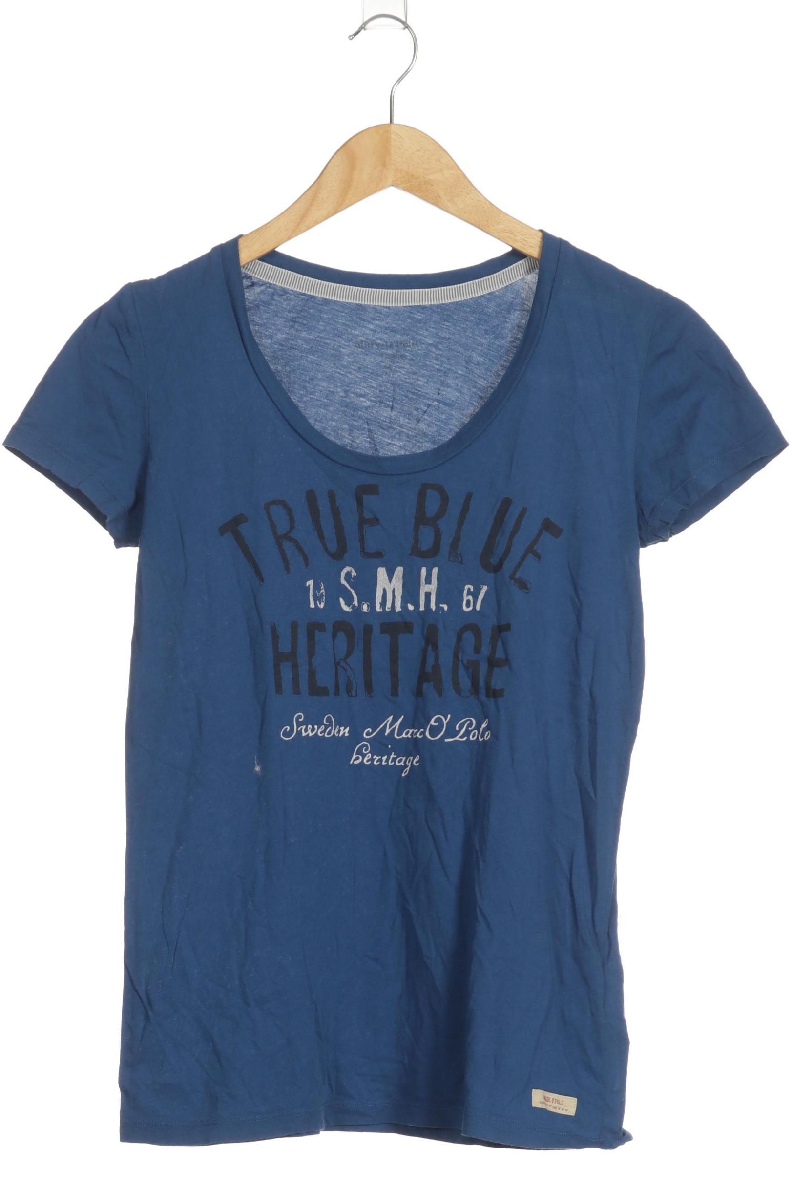 

Marc O Polo Damen T-Shirt, blau, Gr.