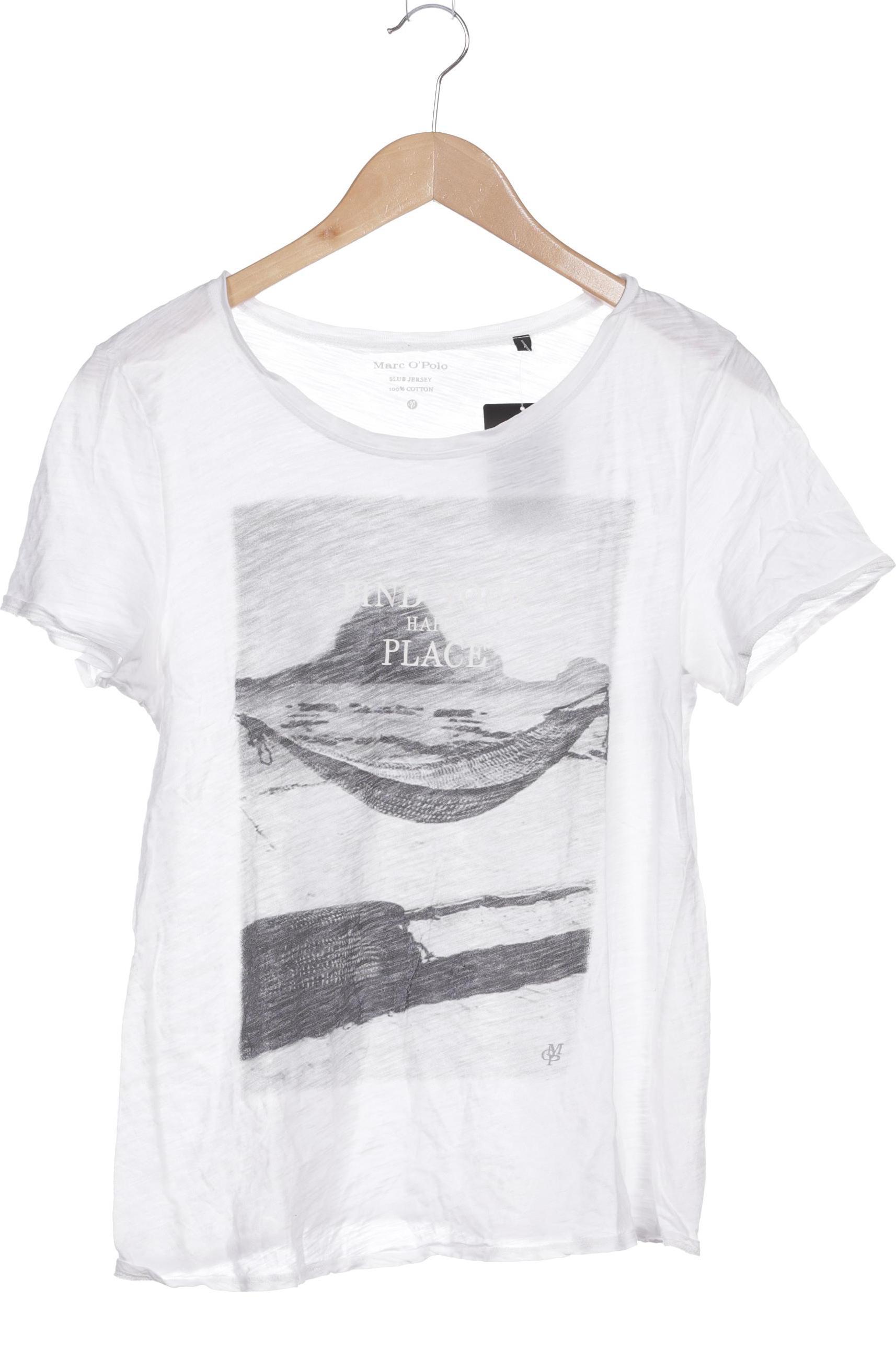 

Marc O Polo Damen T-Shirt, weiß, Gr.