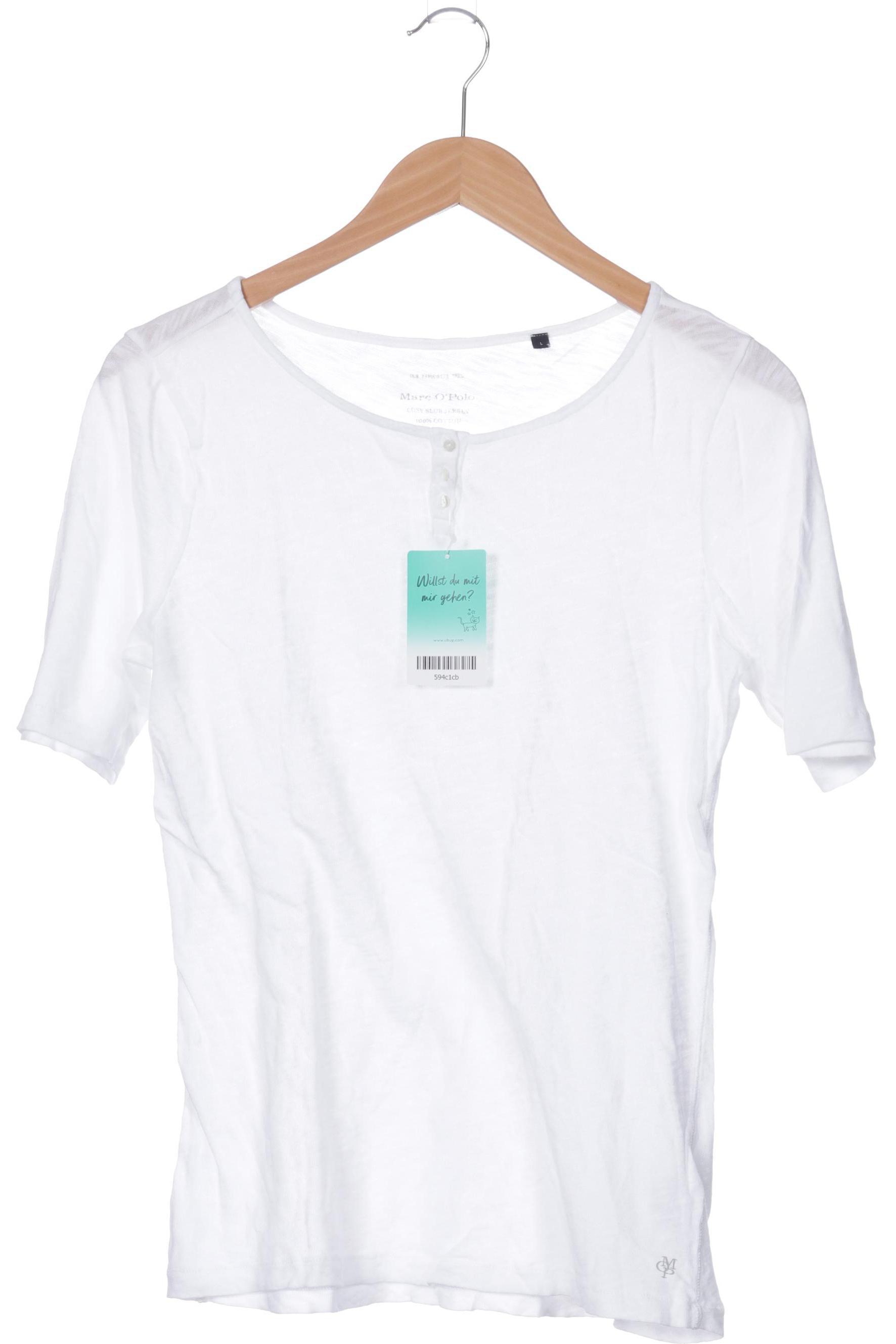 

Marc O Polo Damen T-Shirt, weiß, Gr.