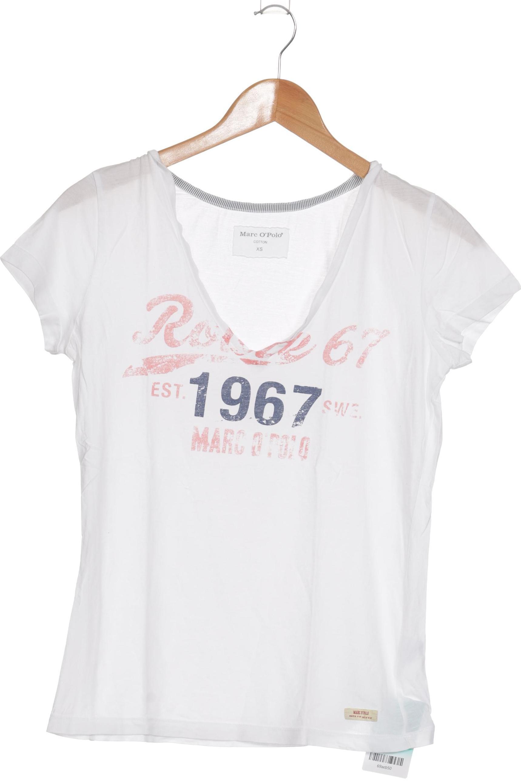 

Marc O Polo Damen T-Shirt, weiß, Gr.
