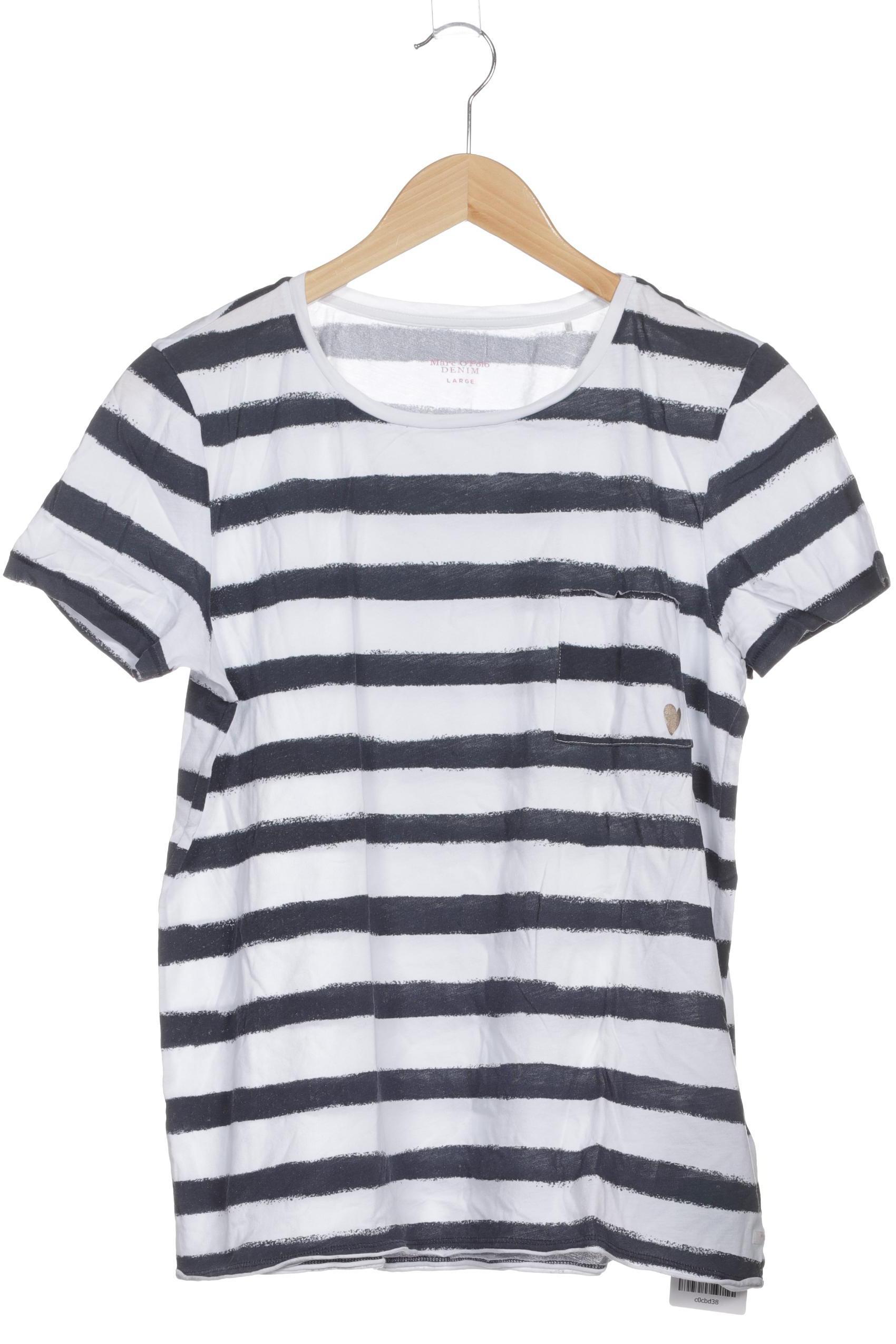 

Marc O Polo Damen T-Shirt, blau, Gr.