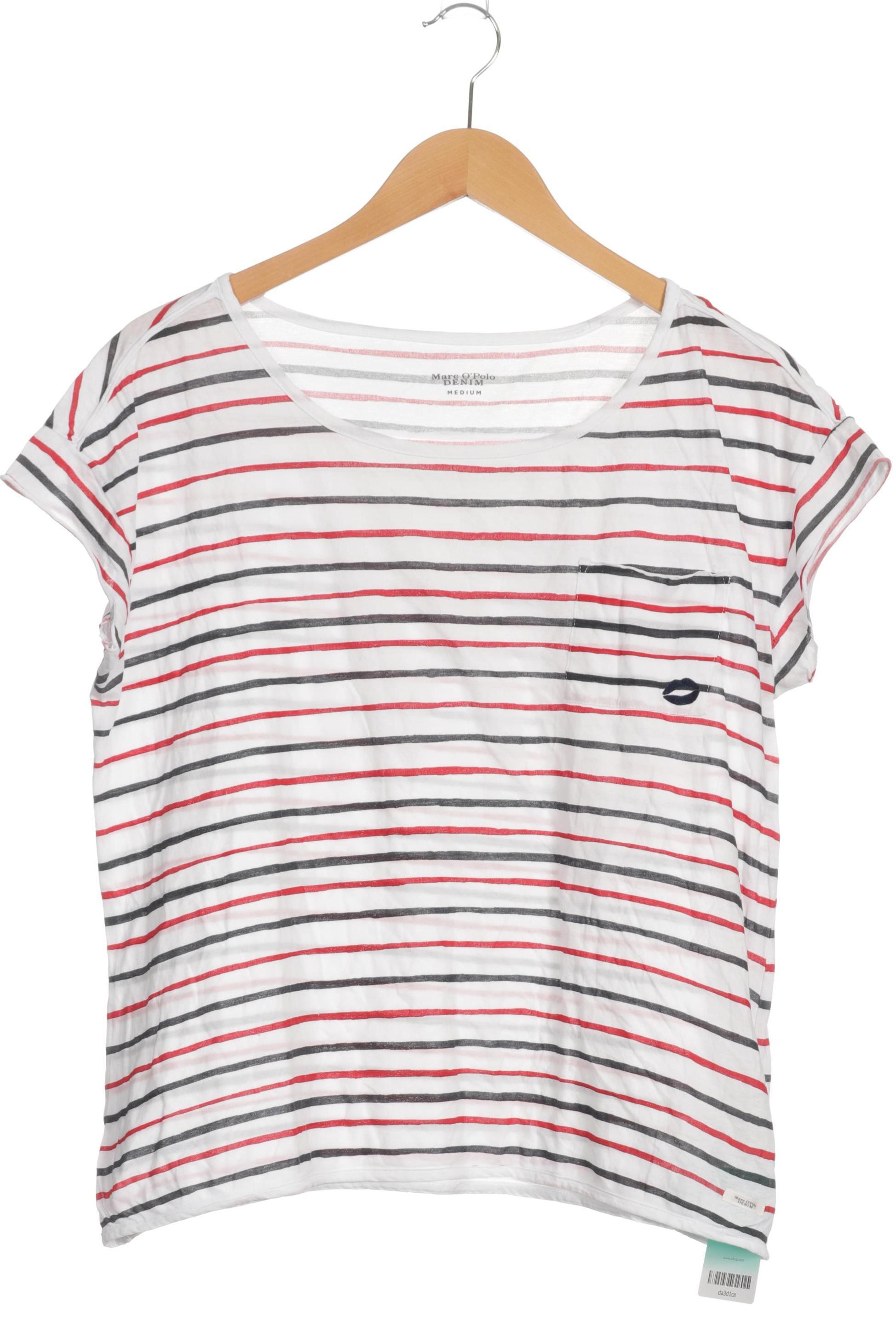 

Marc O Polo Damen T-Shirt, weiß, Gr.