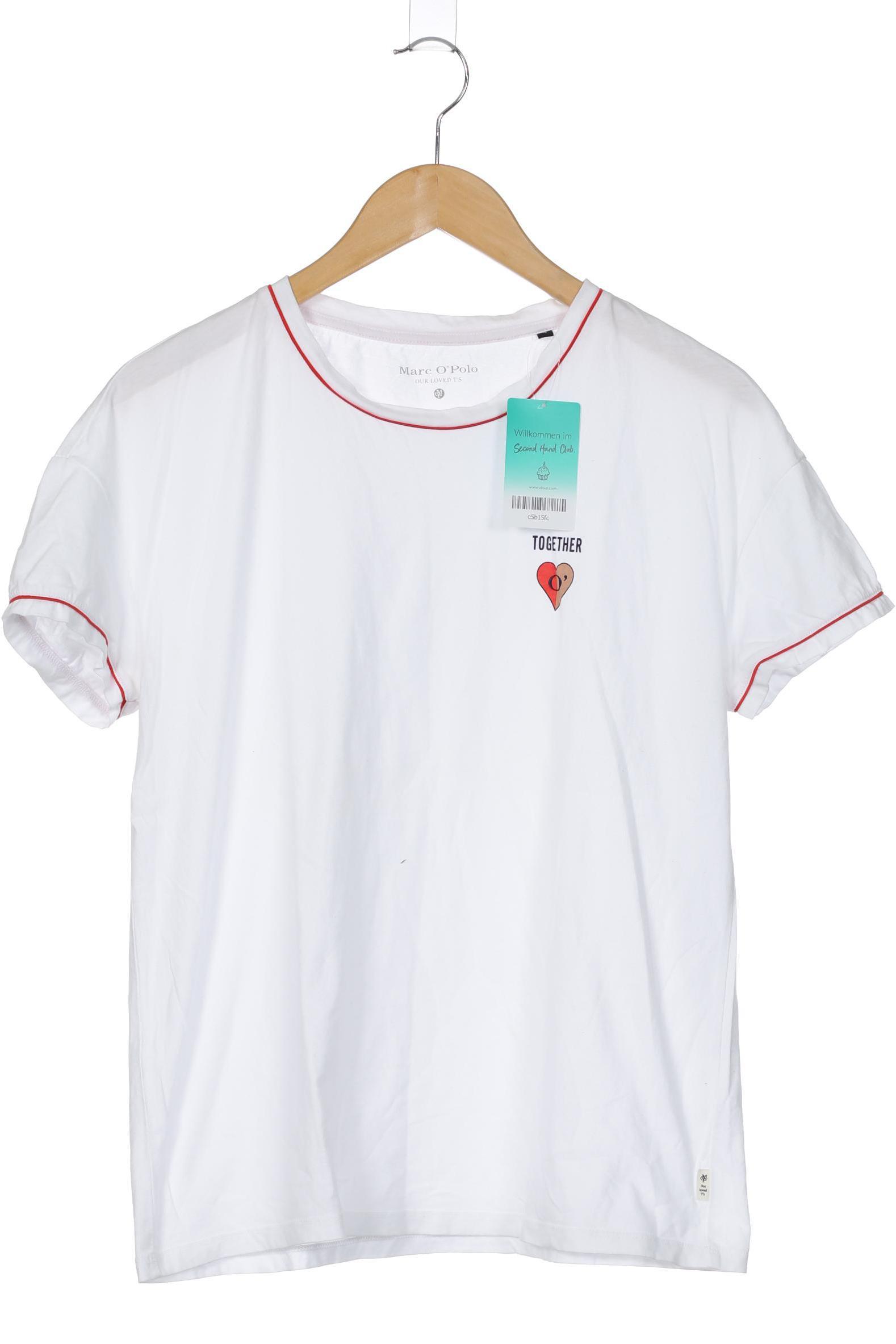 

Marc O Polo Damen T-Shirt, weiß, Gr.