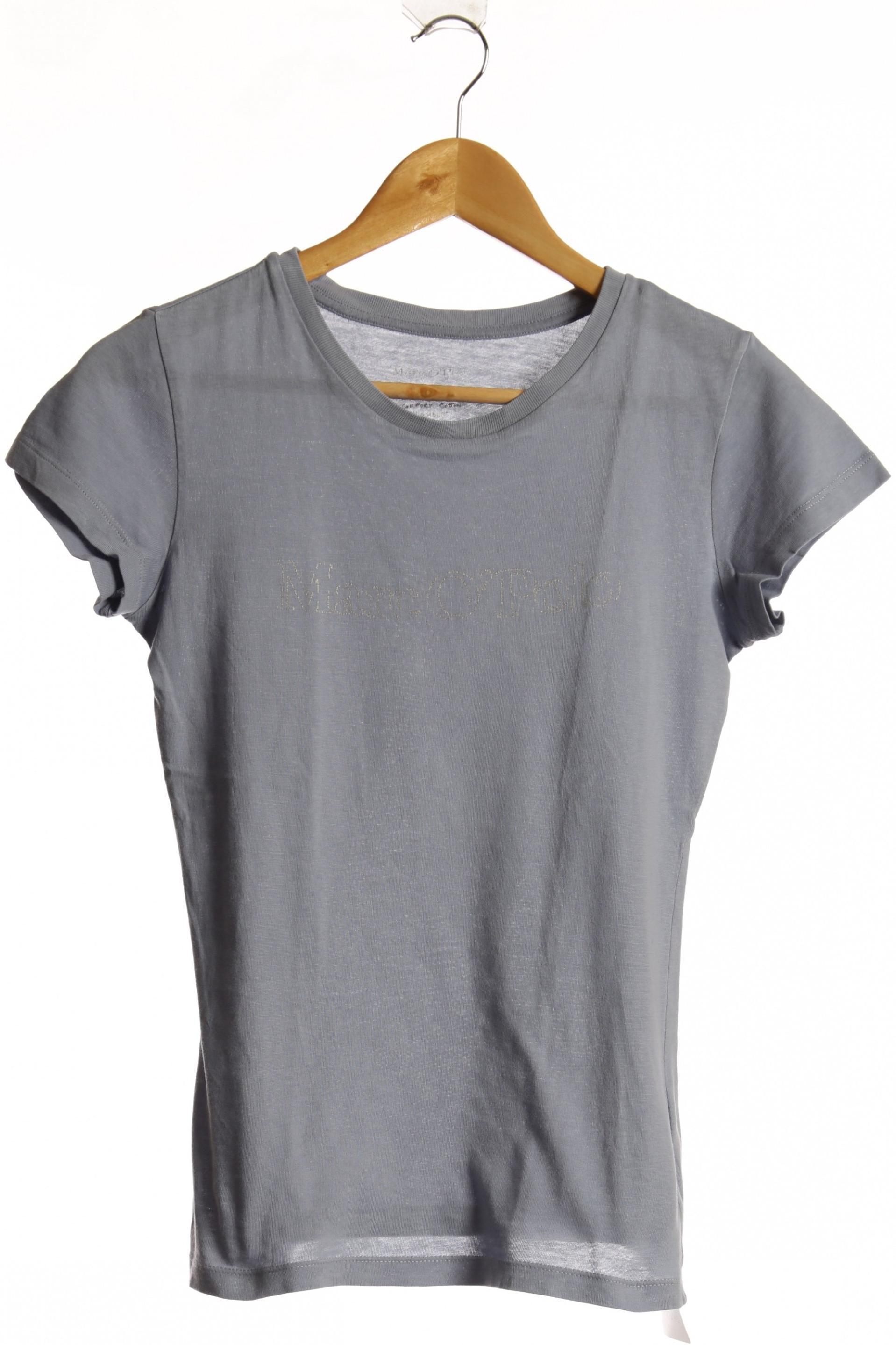 

Marc O Polo Damen T-Shirt, blau, Gr.
