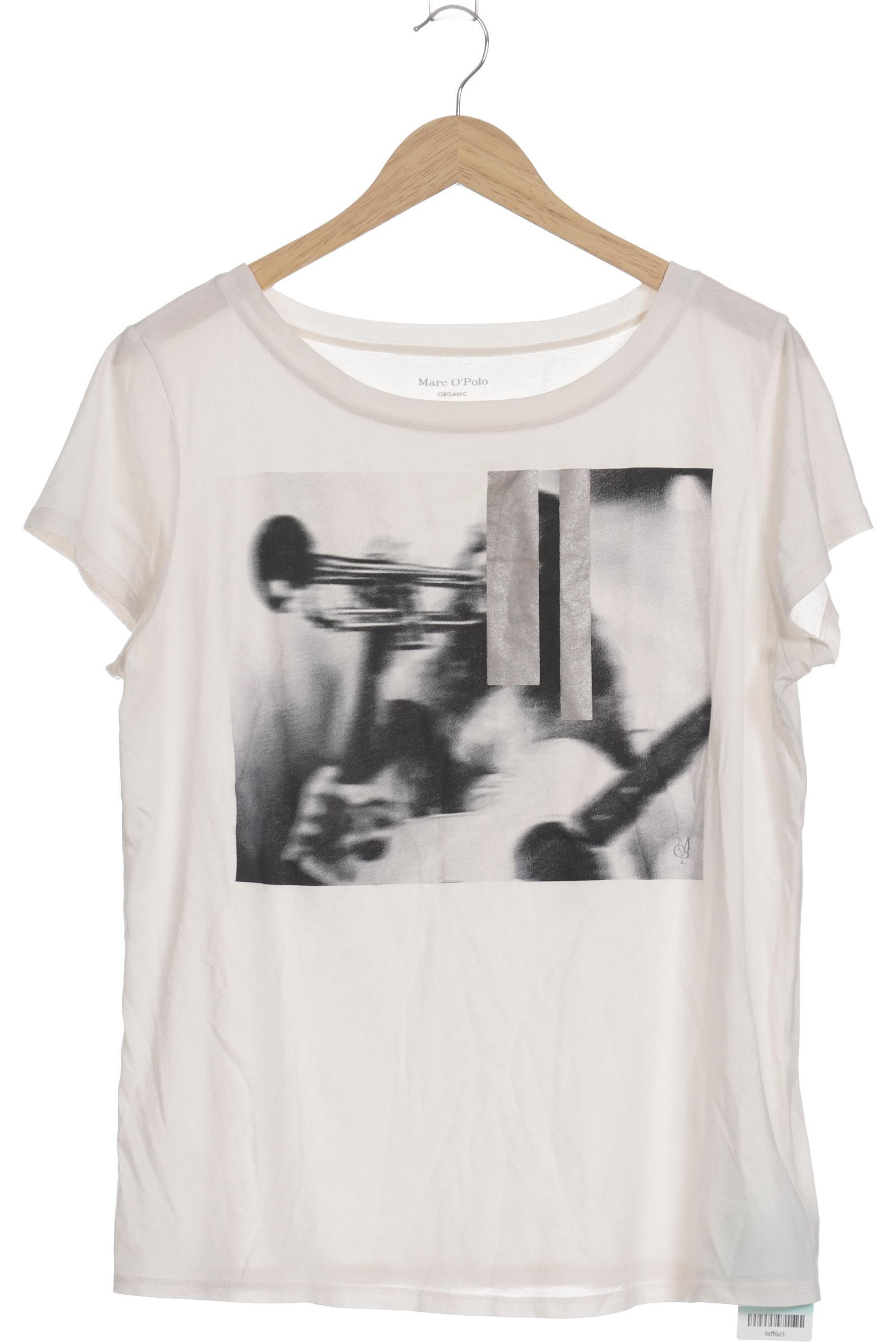 

Marc O Polo Damen T-Shirt, weiß, Gr.