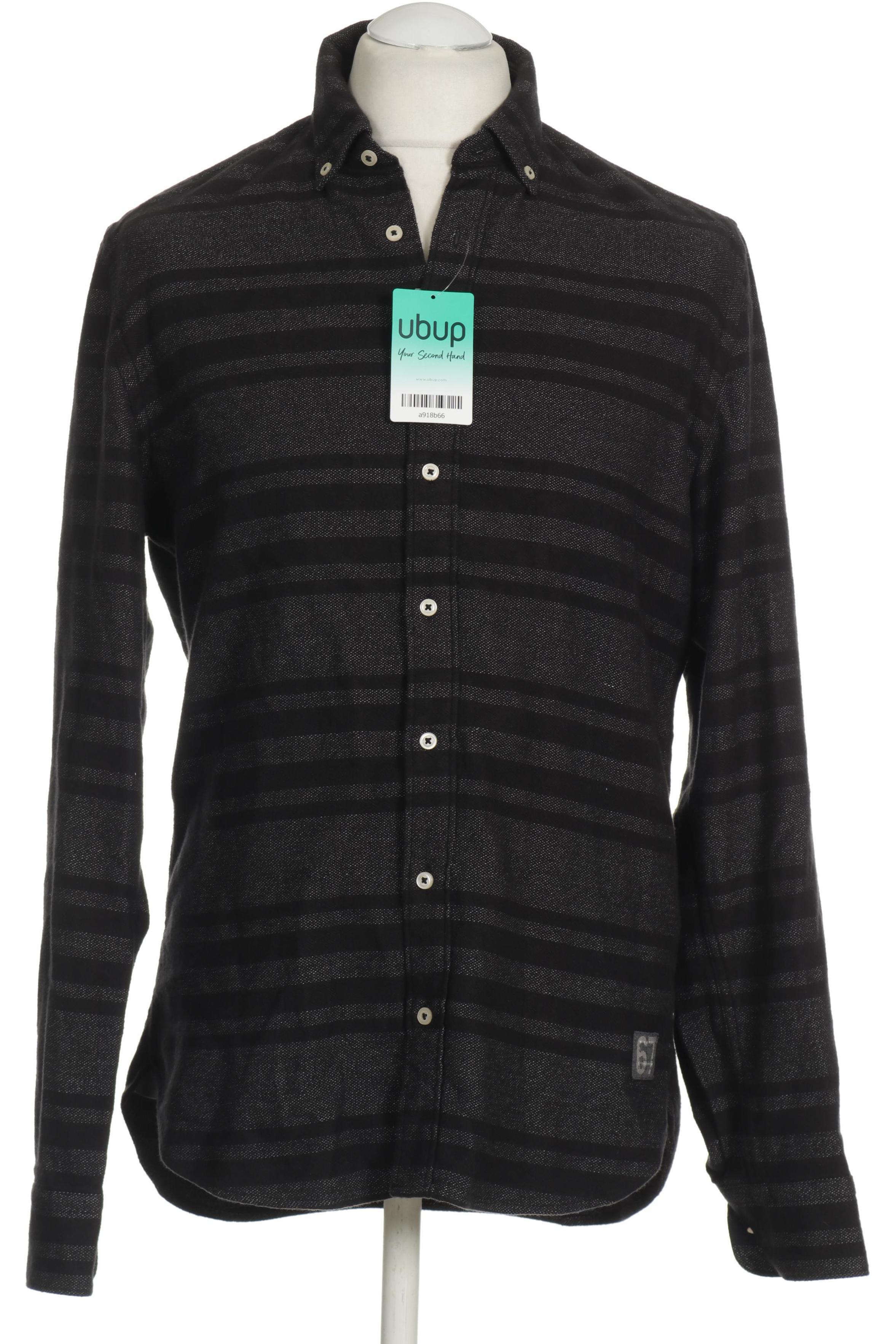 Thumbnail - Marc O Polo Herren Hemd, schwarz, Gr.